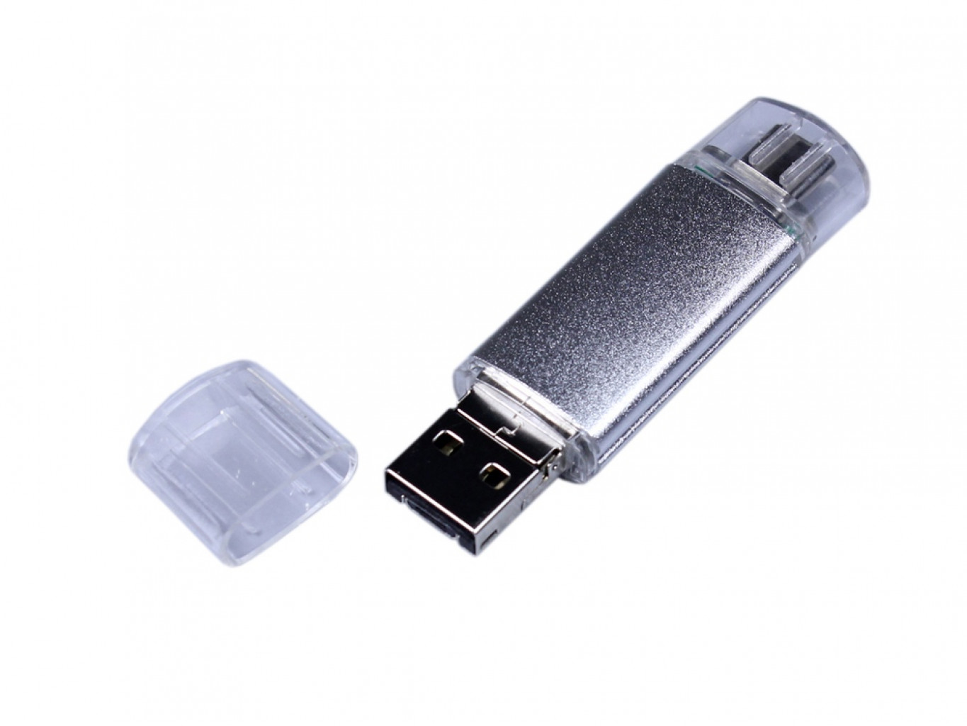 USB 2.0/micro USB/Type-C- флешка на 64 Гб