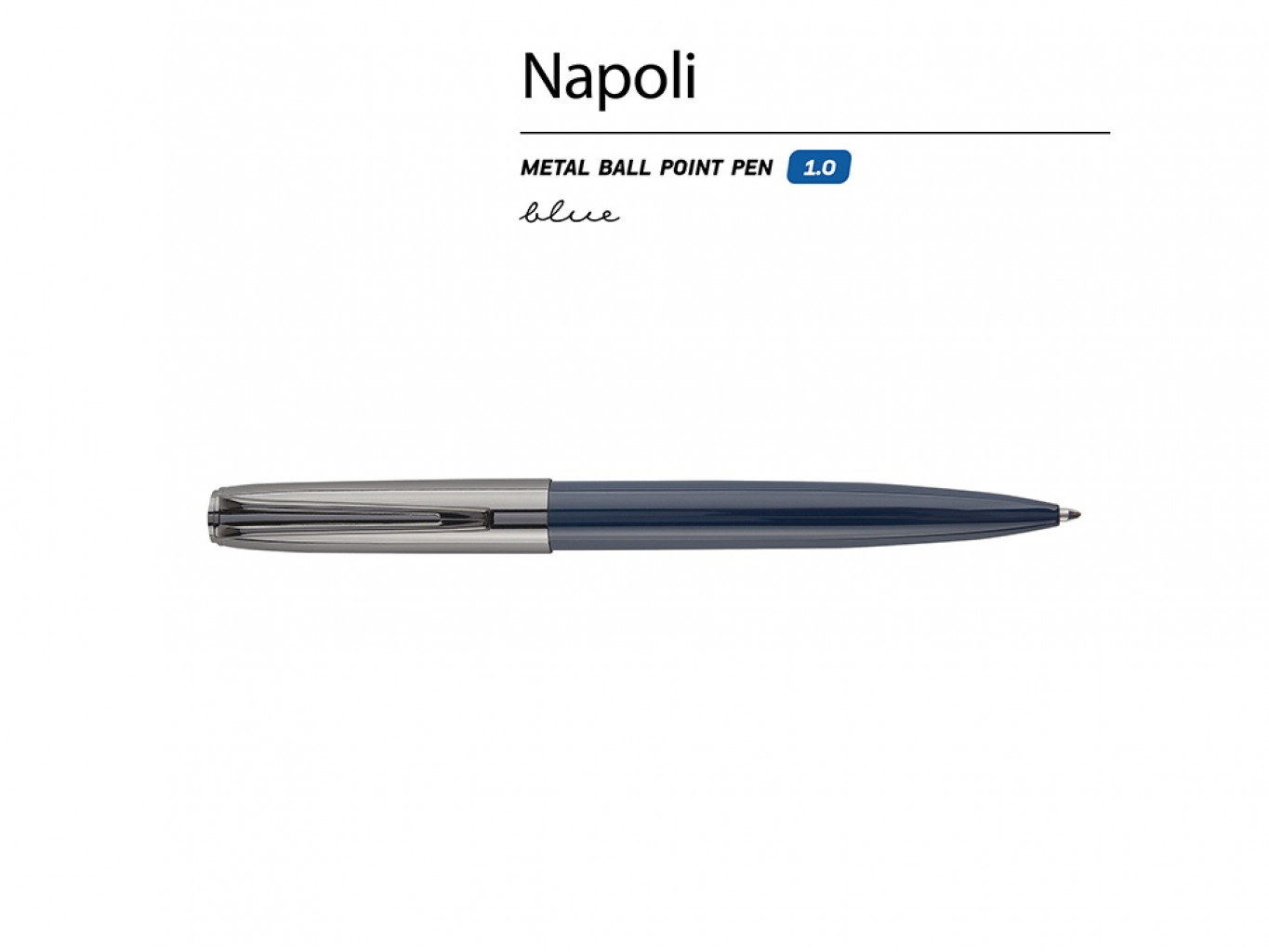 Ручка металлическая шариковая «Napoli» Ручка металлическая шариковая «Napoli»