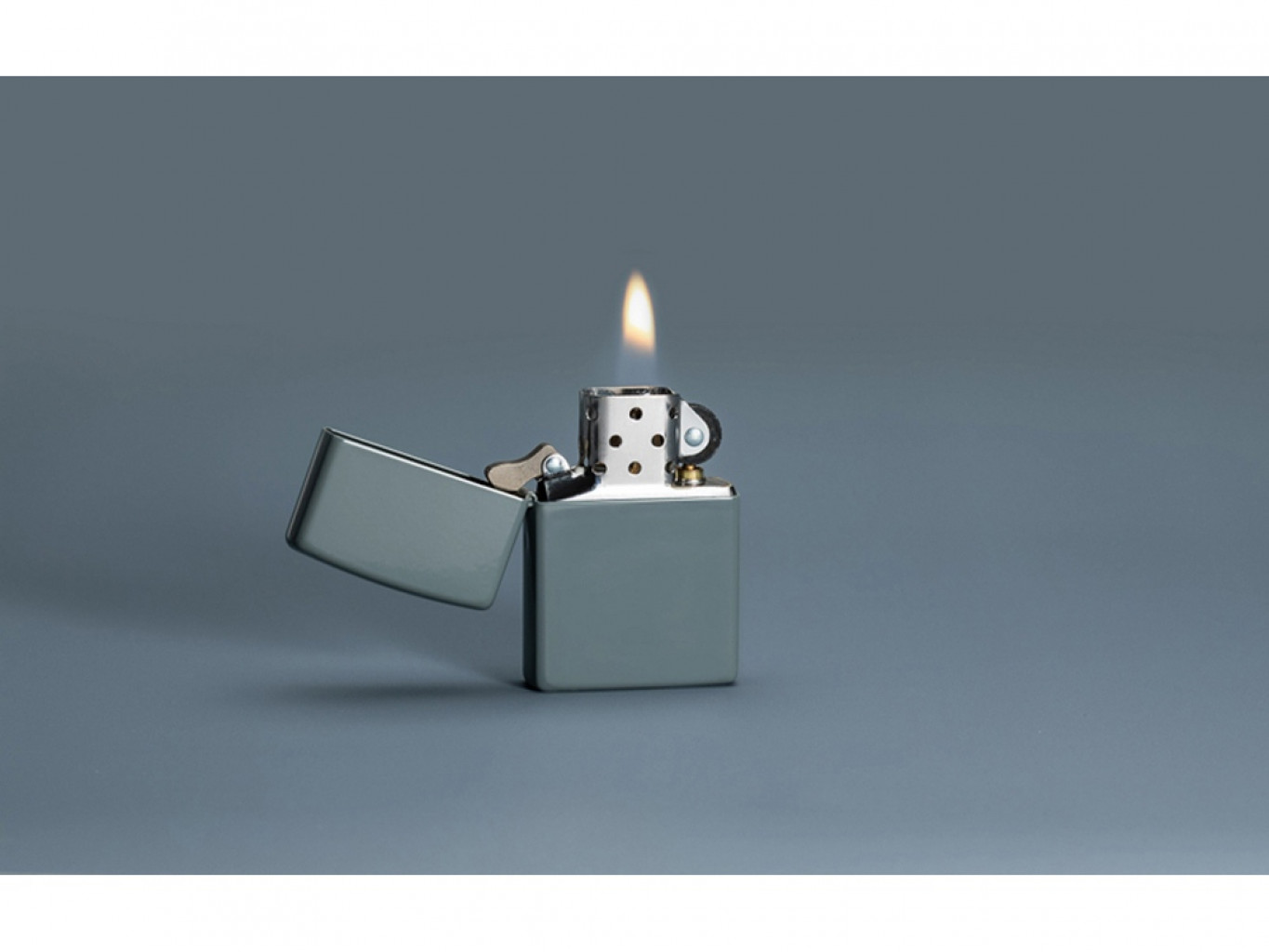 Зажигалка ZIPPO Classic с покрытием Flat Grey