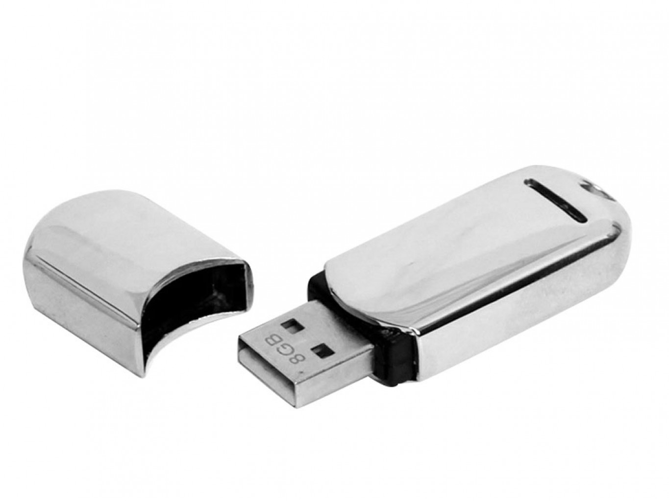 USB 2.0- флешка на 8 Гб каплевидной формы