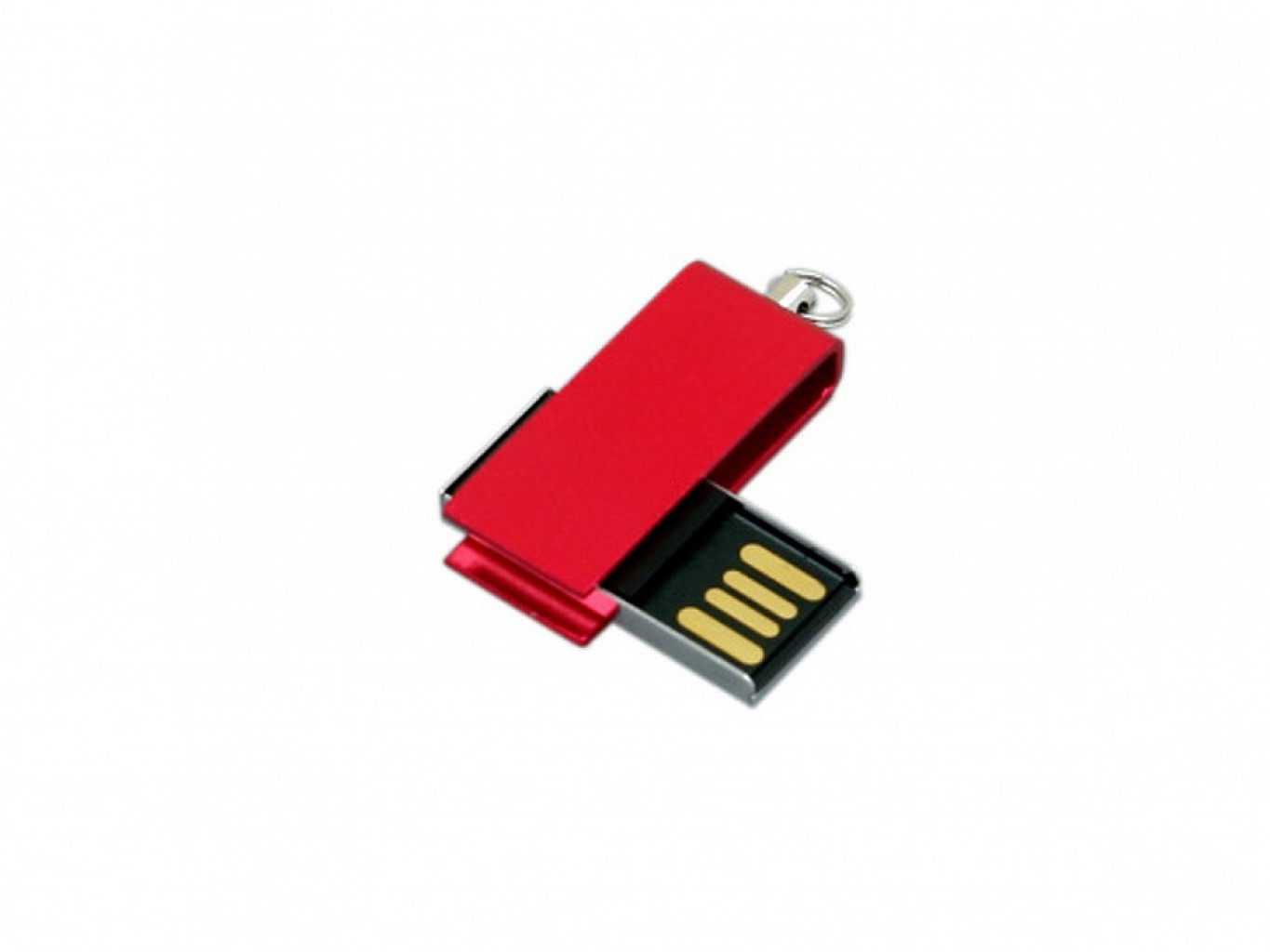 USB 2.0- флешка мини на 16 Гб с мини чипом в цветном корпусе