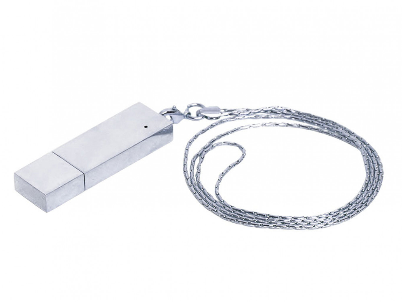 USB 2.0- флешка на 8 Гб в виде металлического слитка