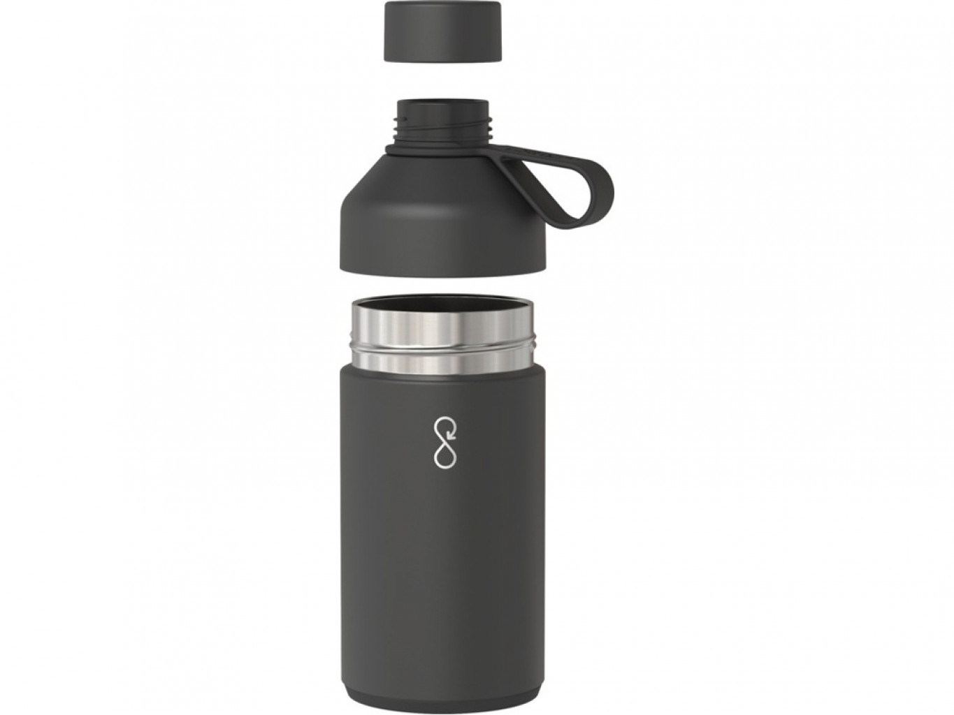 Бутылка для воды «Ocean Bottle» с вакуумной изоляцией Бутылка для воды «Ocean Bottle» с вакуумной изоляцией