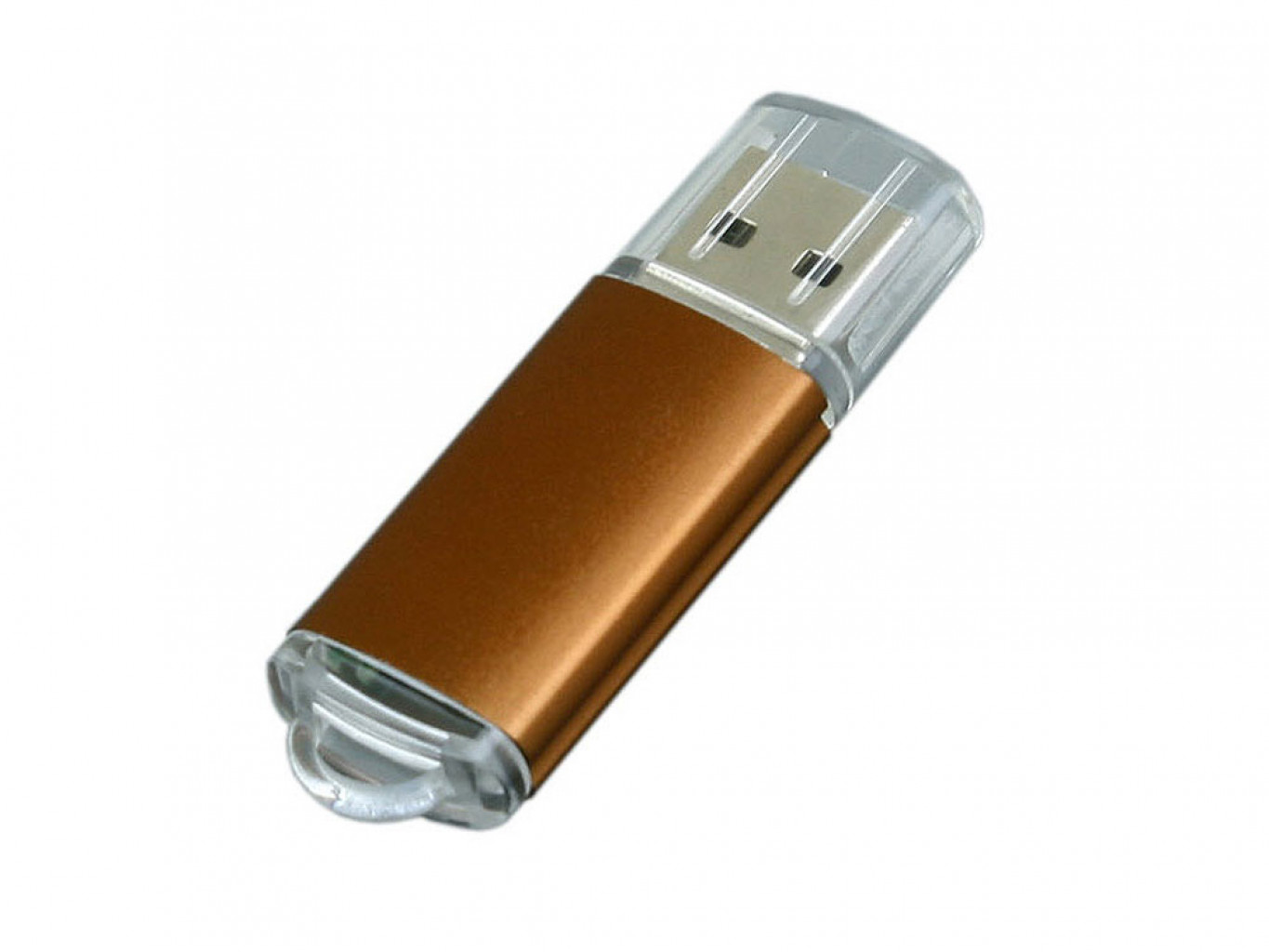 USB 3.0- флешка на 64 Гб с прозрачным колпачком