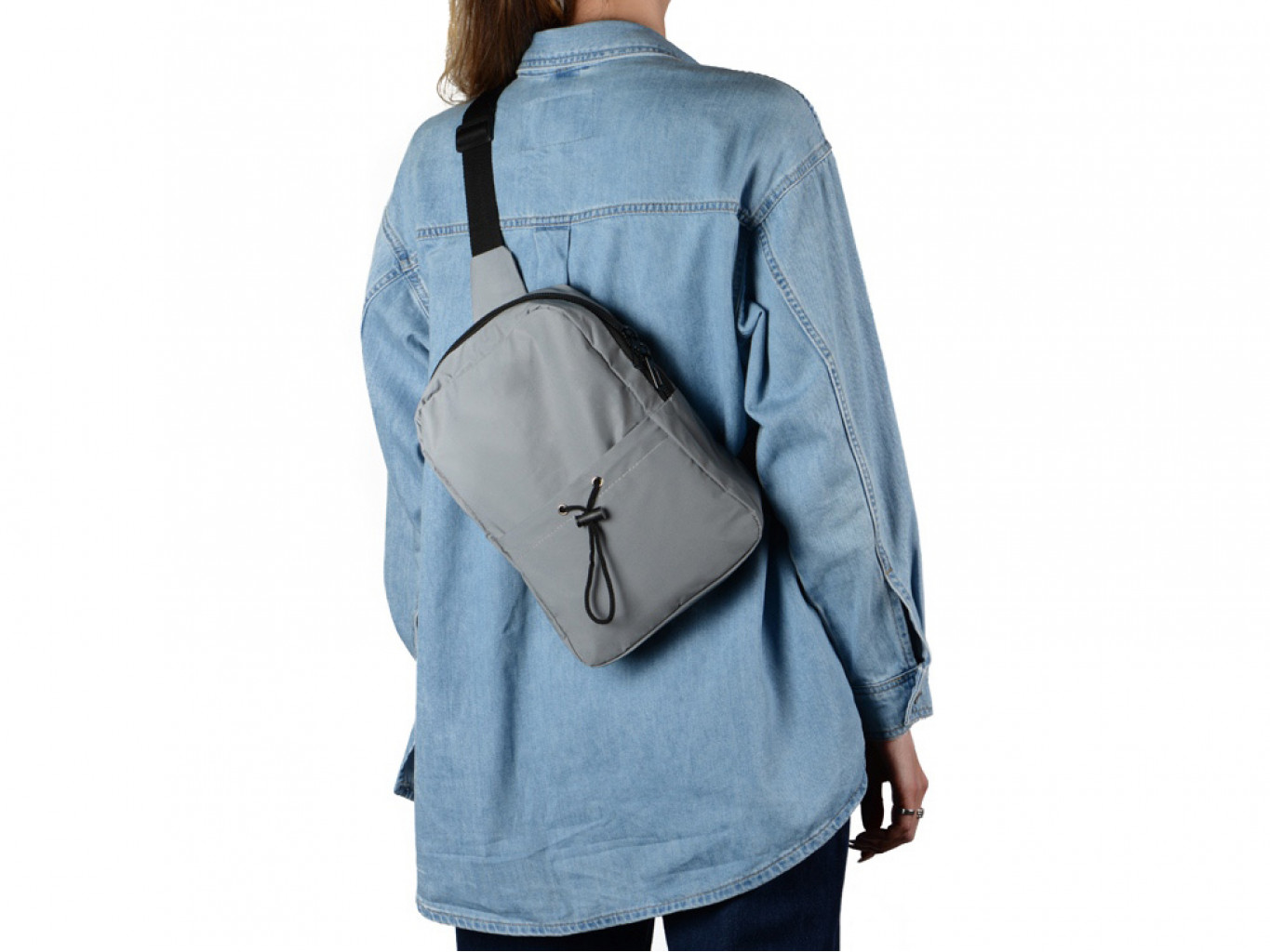 Светоотражающая сумка на одно плечо «Neo Reflector» Светоотражающая сумка на одно плечо «Neo Reflector»