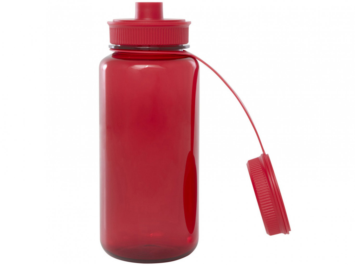 Бутылка спортивная из переработанного ПЭТ-пластика «Ryder», 900мл