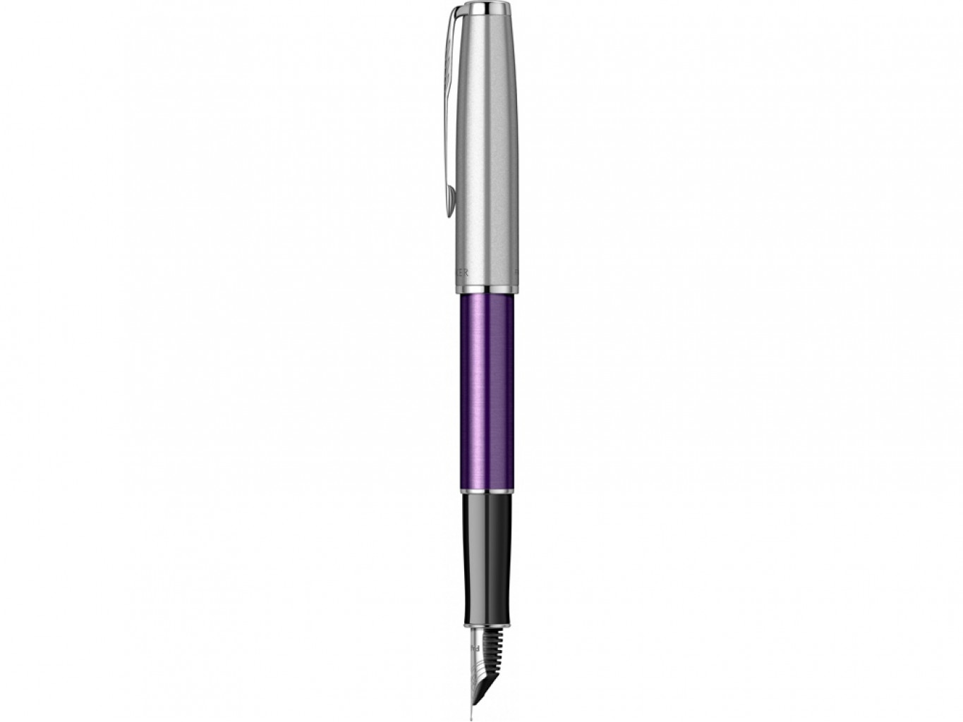 Ручка перьевая Parker «Sonnet Essentials Violet SB Steel CT»