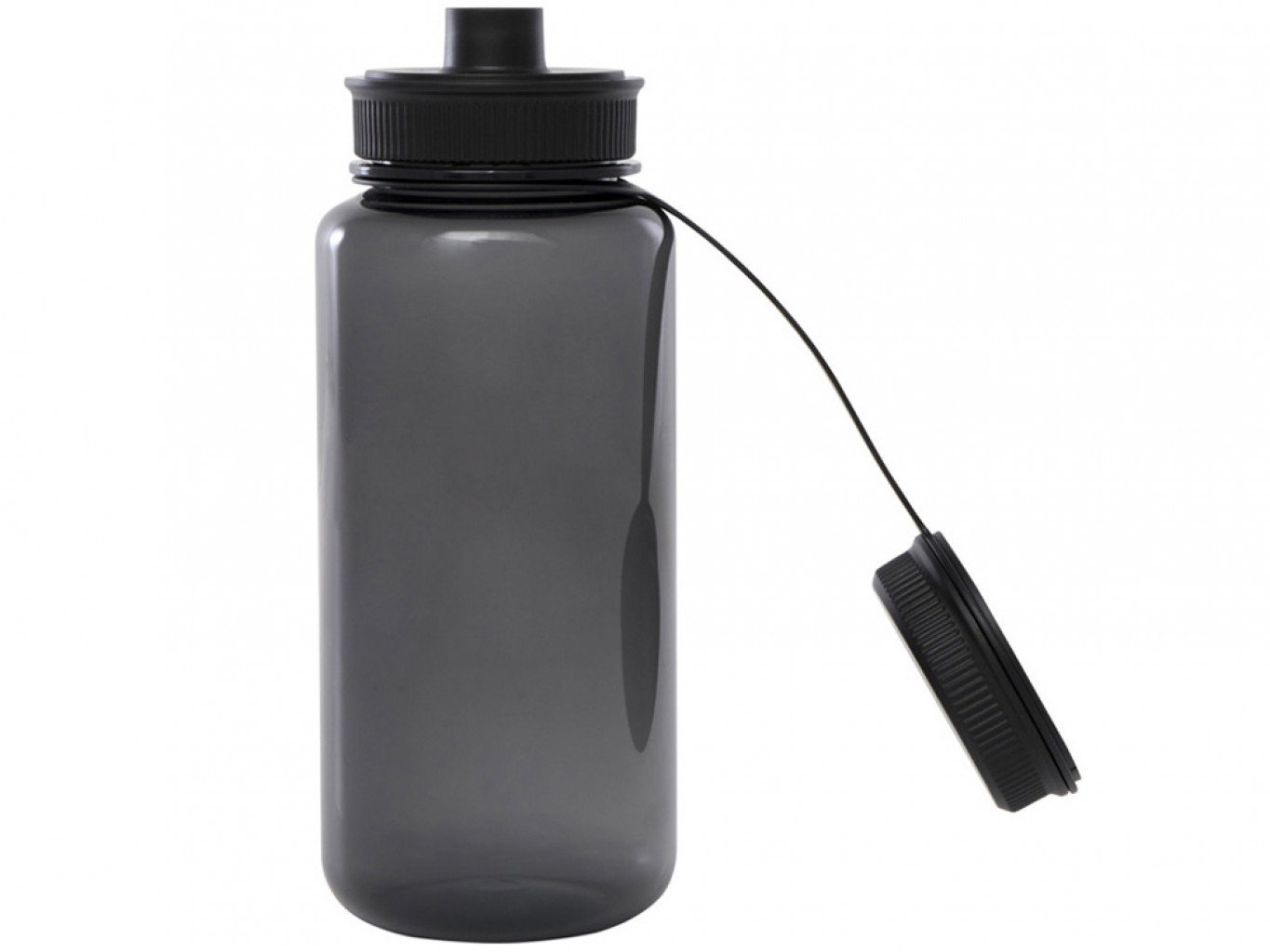 Бутылка спортивная из переработанного ПЭТ-пластика «Ryder», 900мл