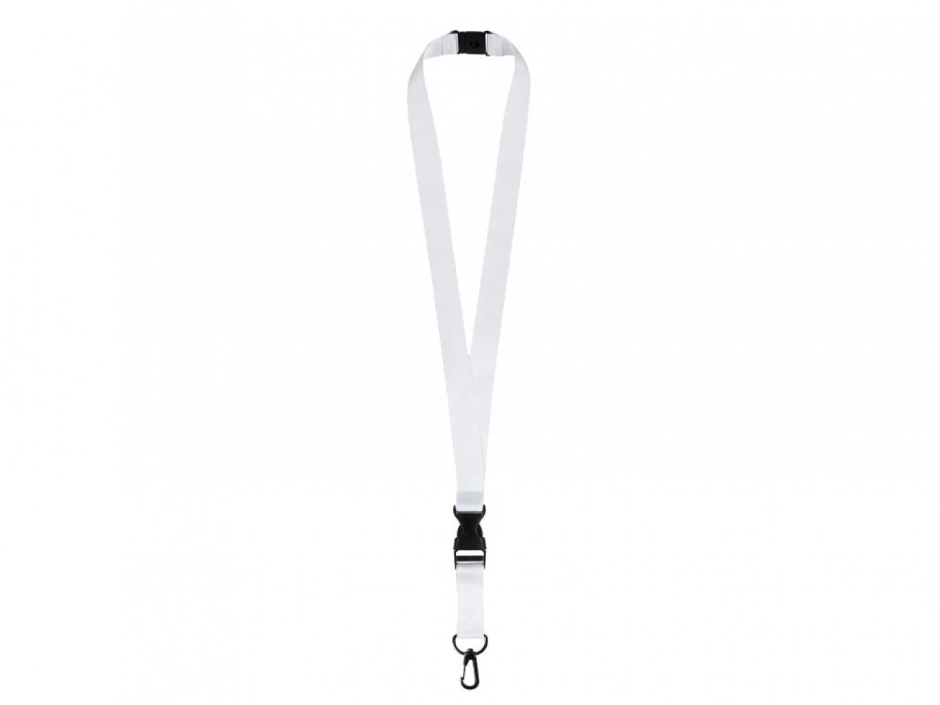 Ланъярд под сублимацию с карабином, межуровневым замком и замком обрыва, 2 см