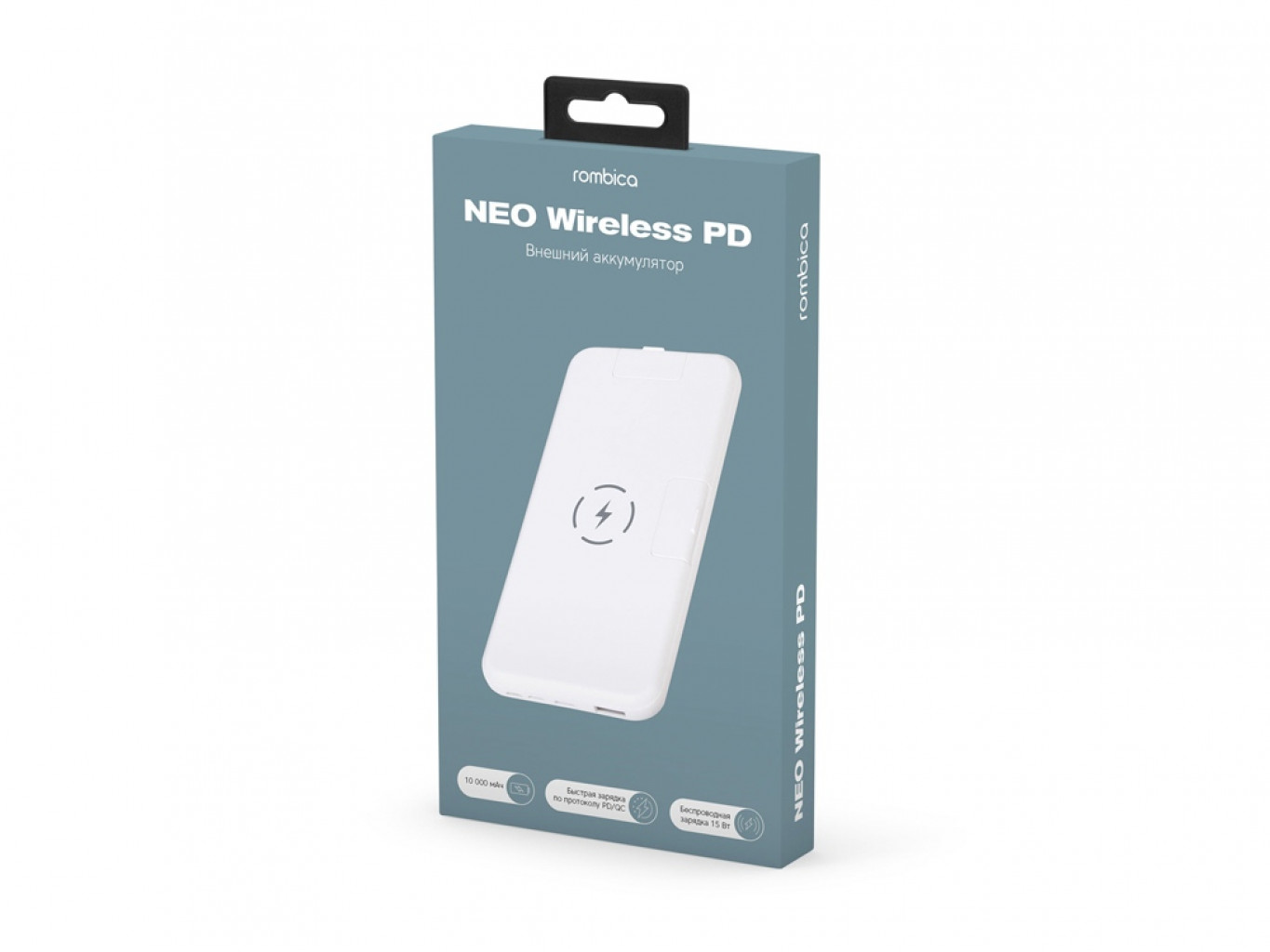 Внешний беспроводной аккумулятор «NEO Wireless PD», 10000 mAh