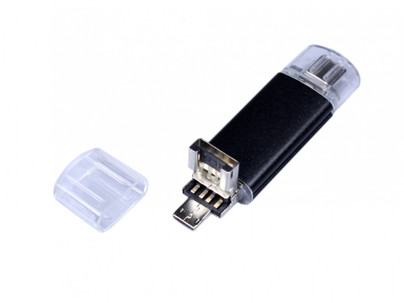 USB 2.0/micro USB/Type-C- флешка на 32 Гб