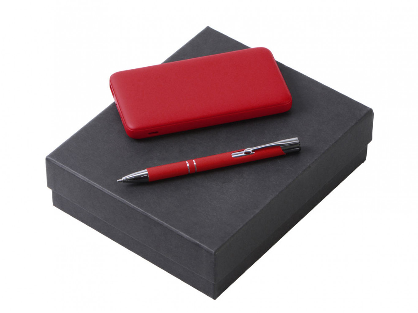 Подарочный набор "Color it" с металлической ручкой и повербанком