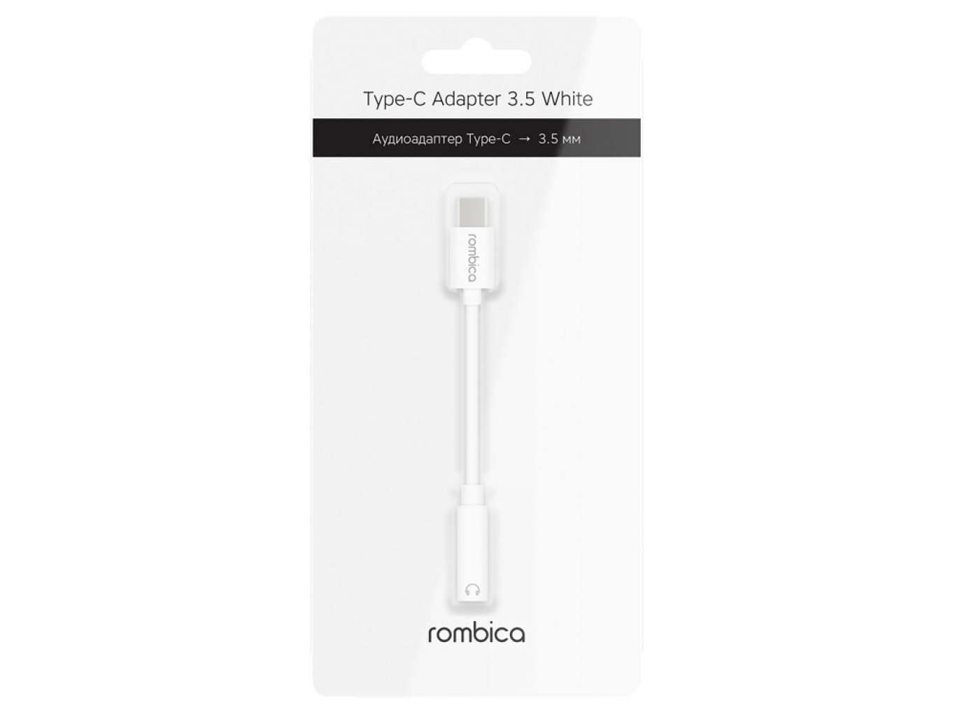 Переходник Type-C Adapter 3.5 White