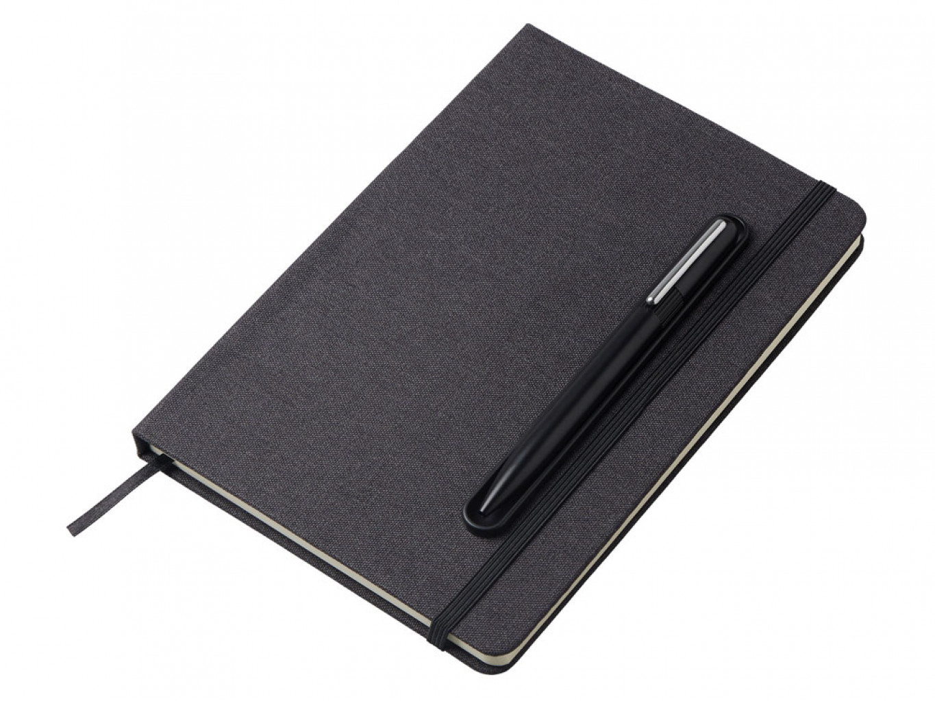 Блокнот А5 «NotaBene» с металлической шариковой ручкой и подставкой для телефона