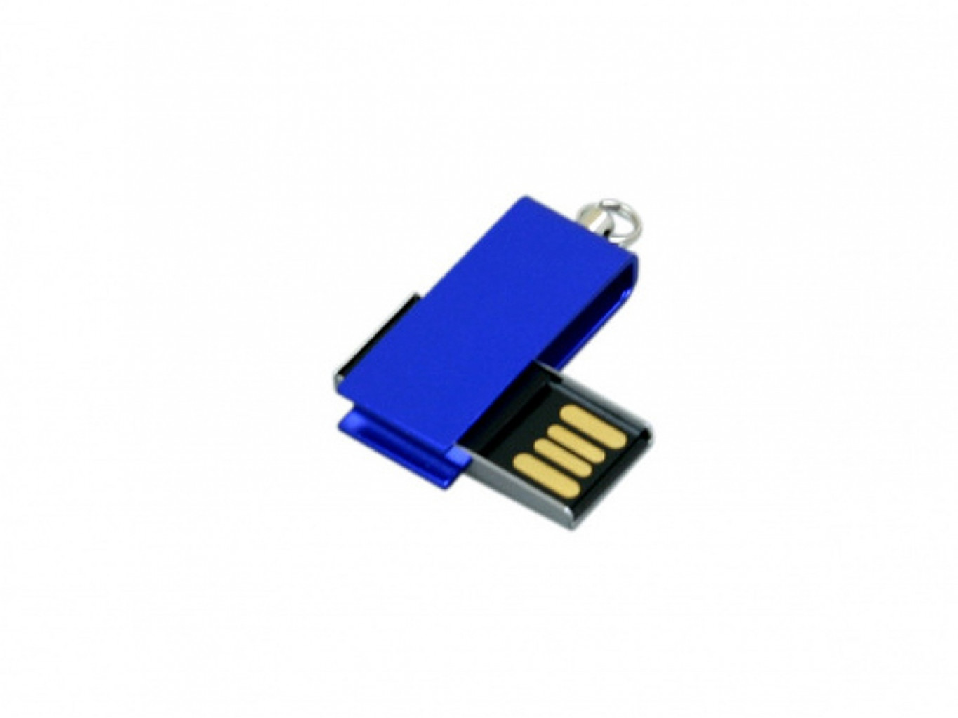 USB 2.0- флешка мини на 64 Гб с мини чипом в цветном корпусе