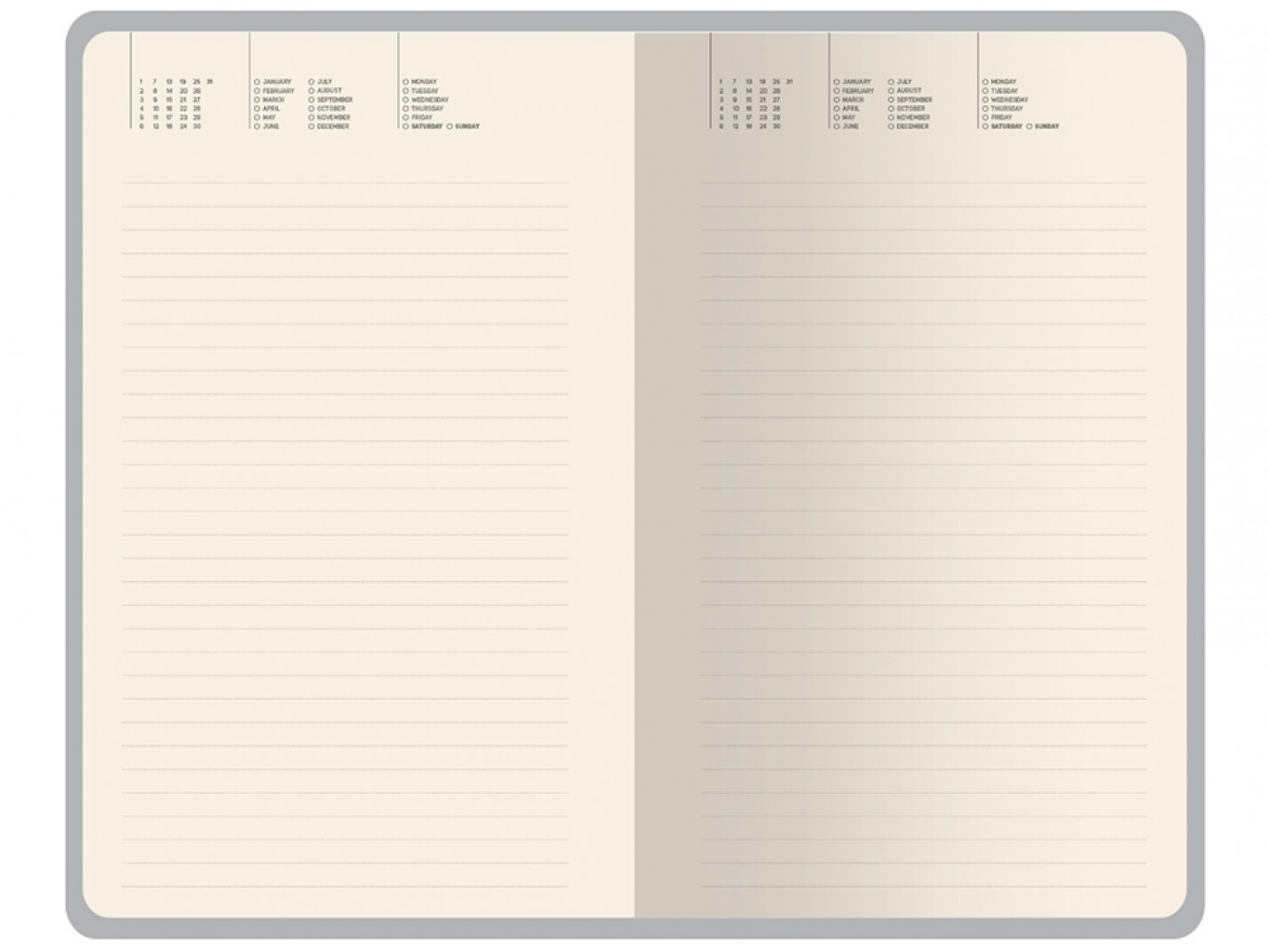 Ежедневник недатированный А5 «Valencia»