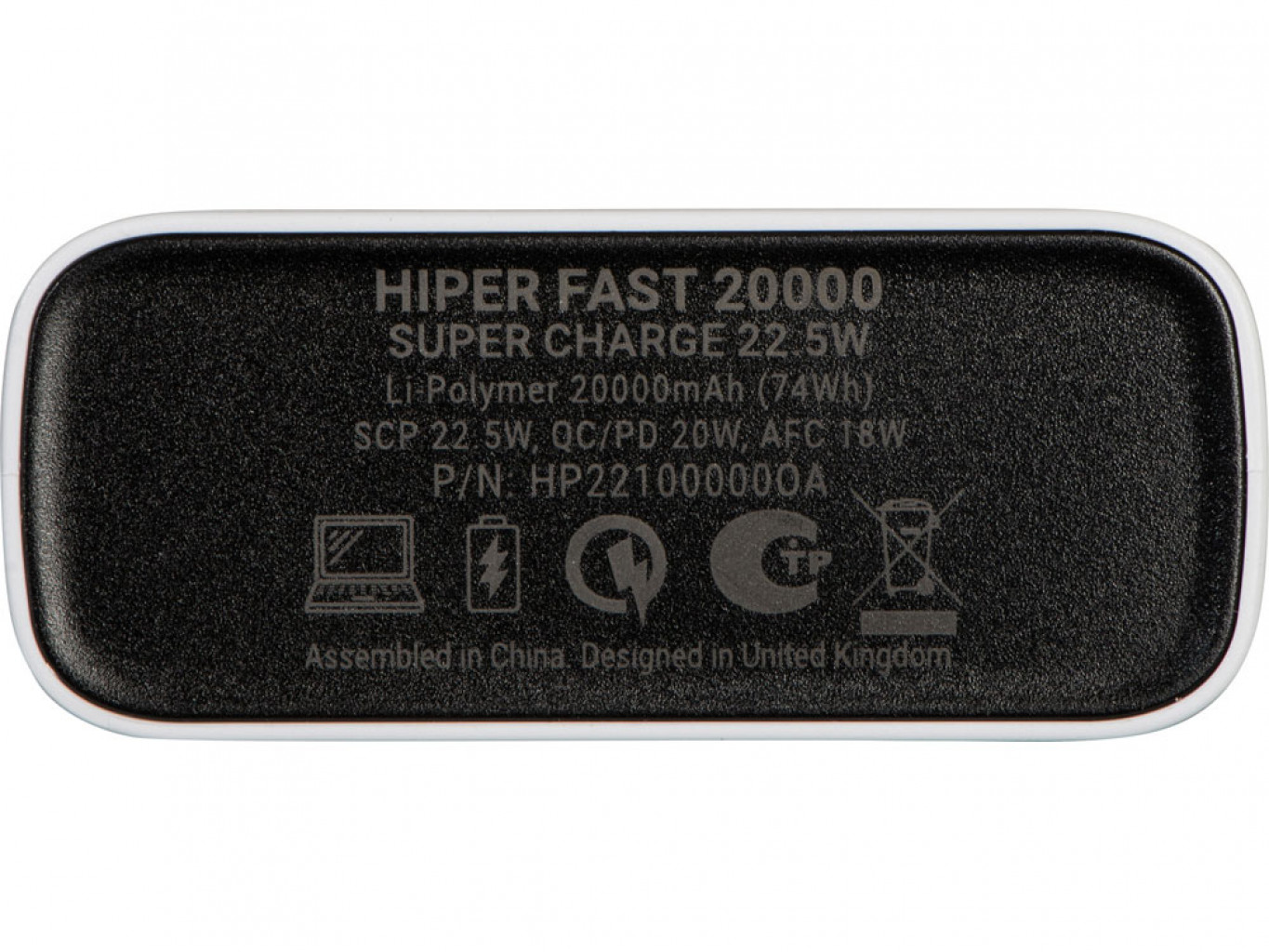 Портативный внешний аккумулятор «FAST», 20000 mAh Портативный внешний аккумулятор «FAST», 20000 mAh