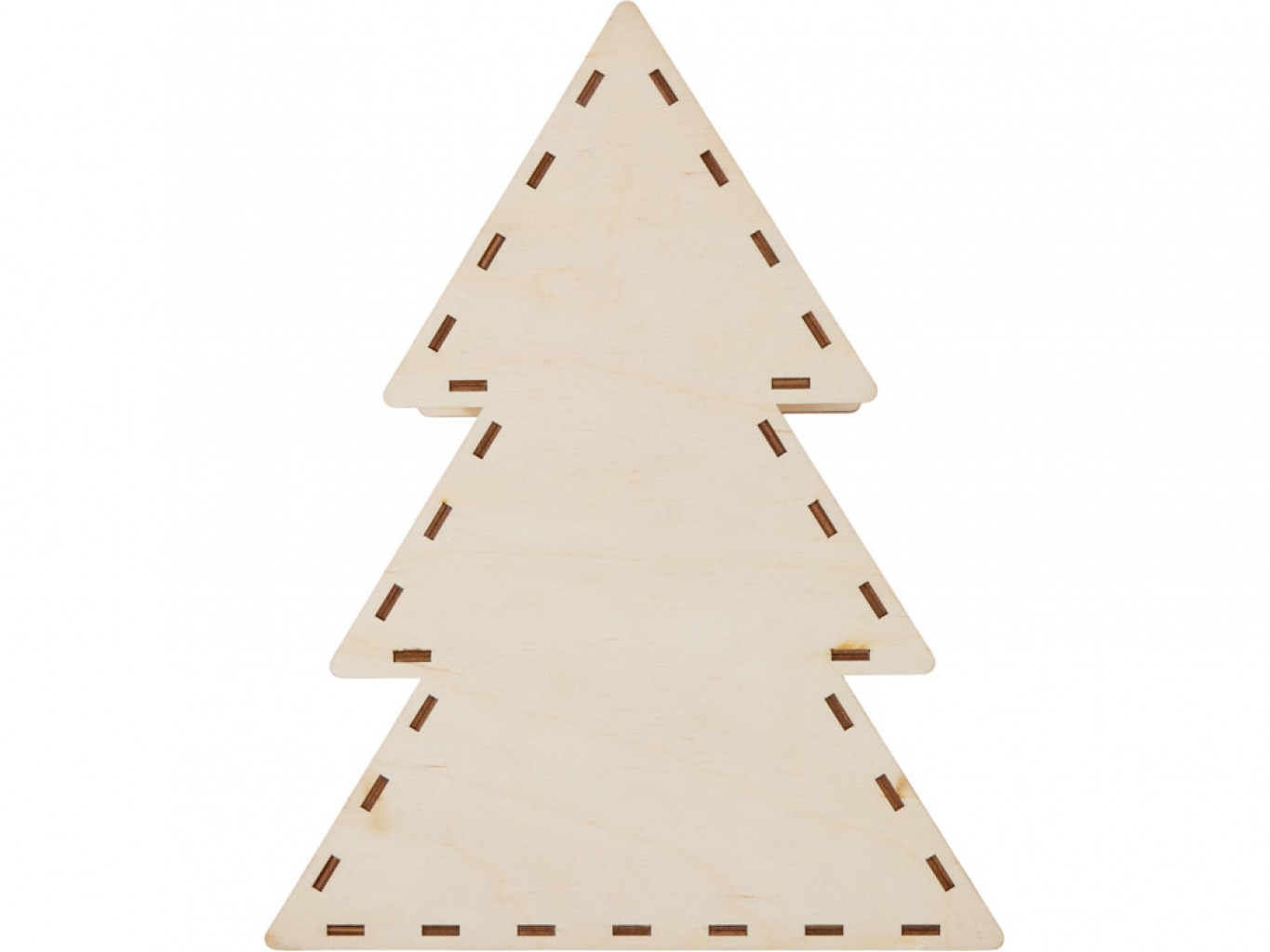 Шкатулка из фанеры в виде елки «Firytale»