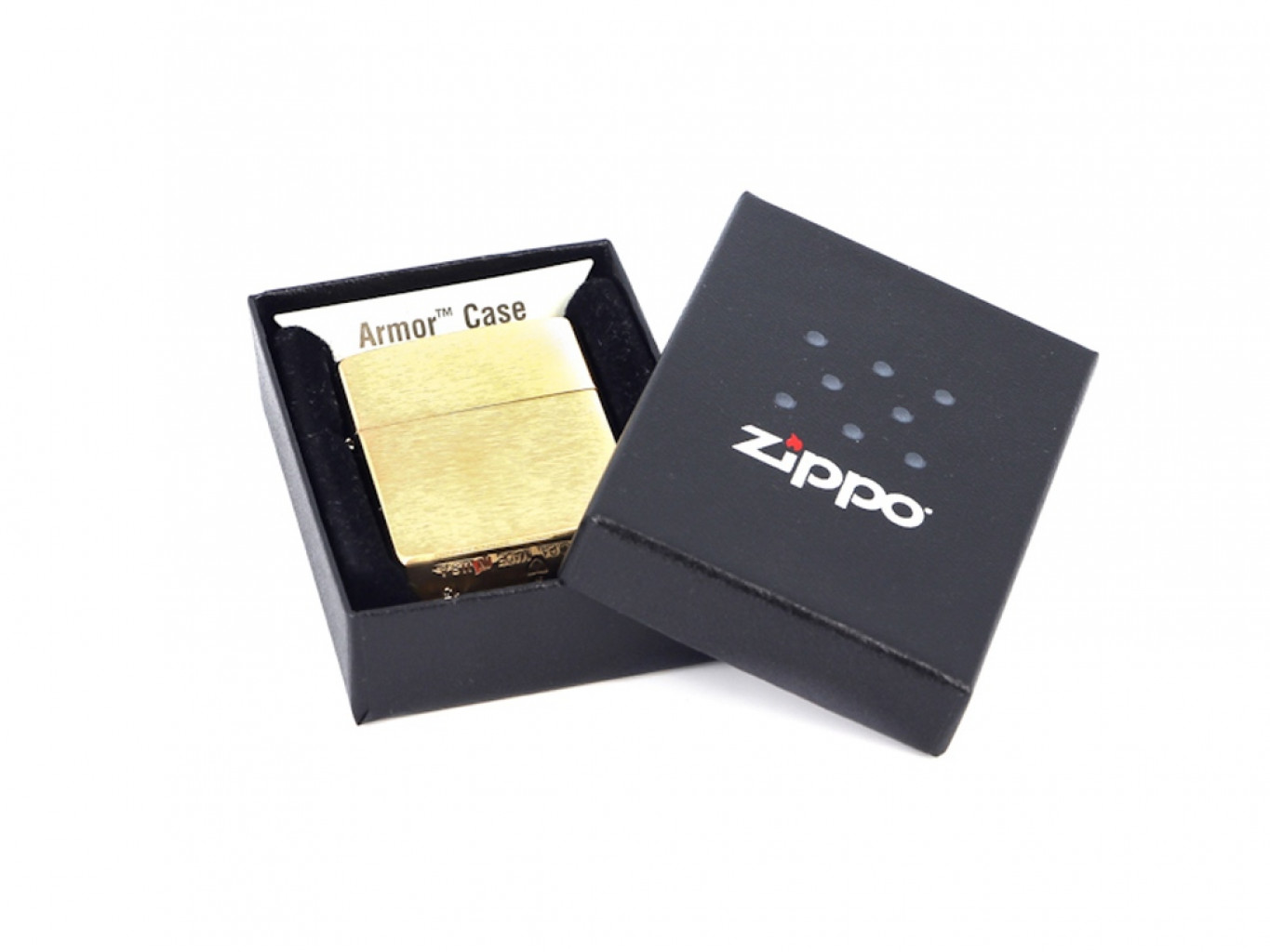 Зажигалка ZIPPO Armor™ с покрытием Brushed Brass