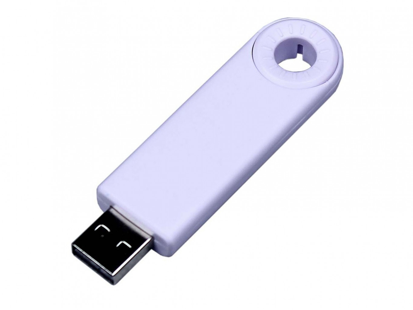 USB 3.0- флешка промо на 32 Гб прямоугольной формы, выдвижной механизм