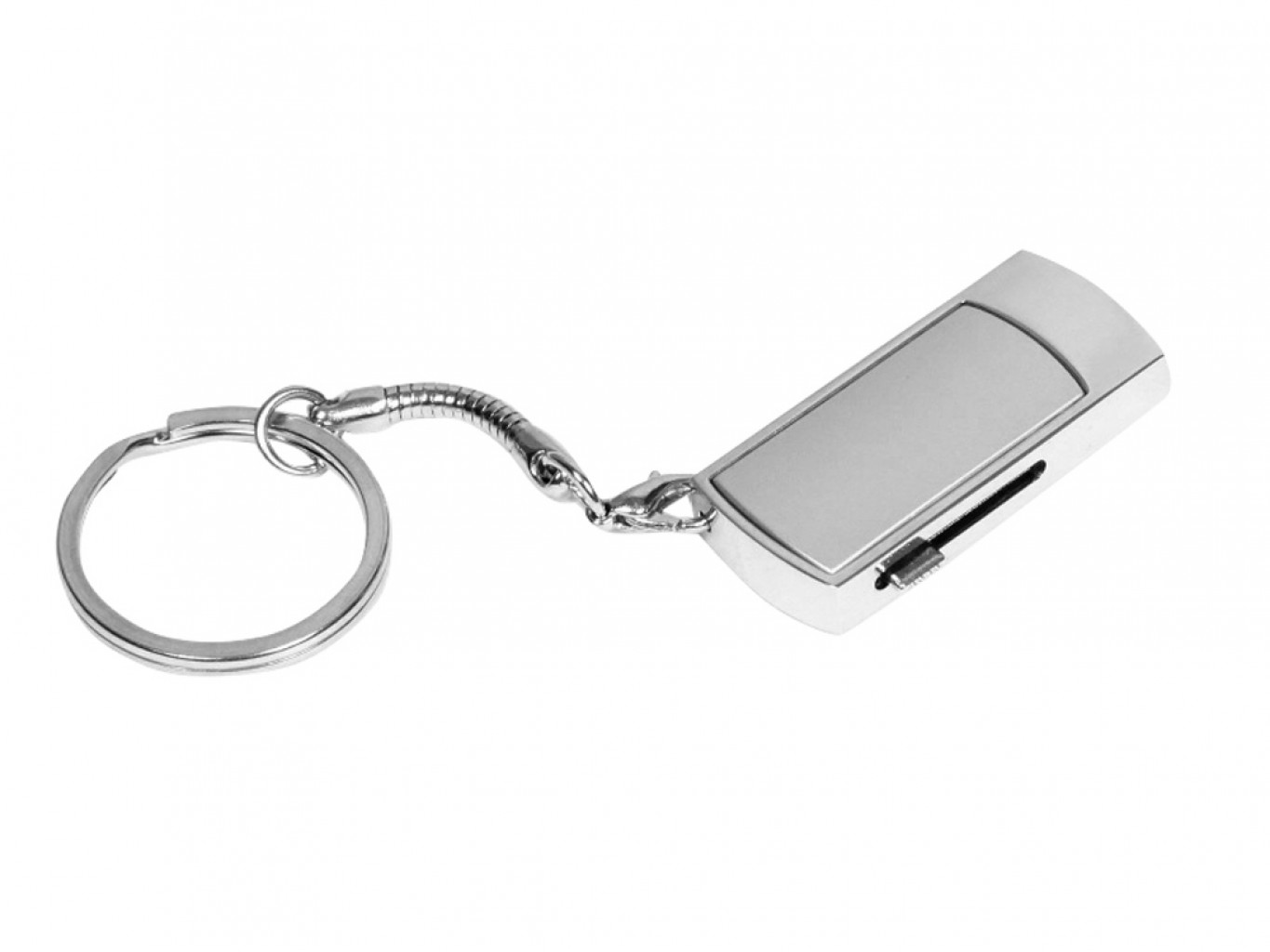 USB 2.0- флешка на 16 Гб с выдвижным механизмом и мини чипом