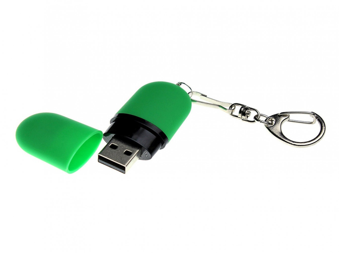 USB 3.0- флешка «Goutte Soft-touch» на 64 Гб каплевидной формы