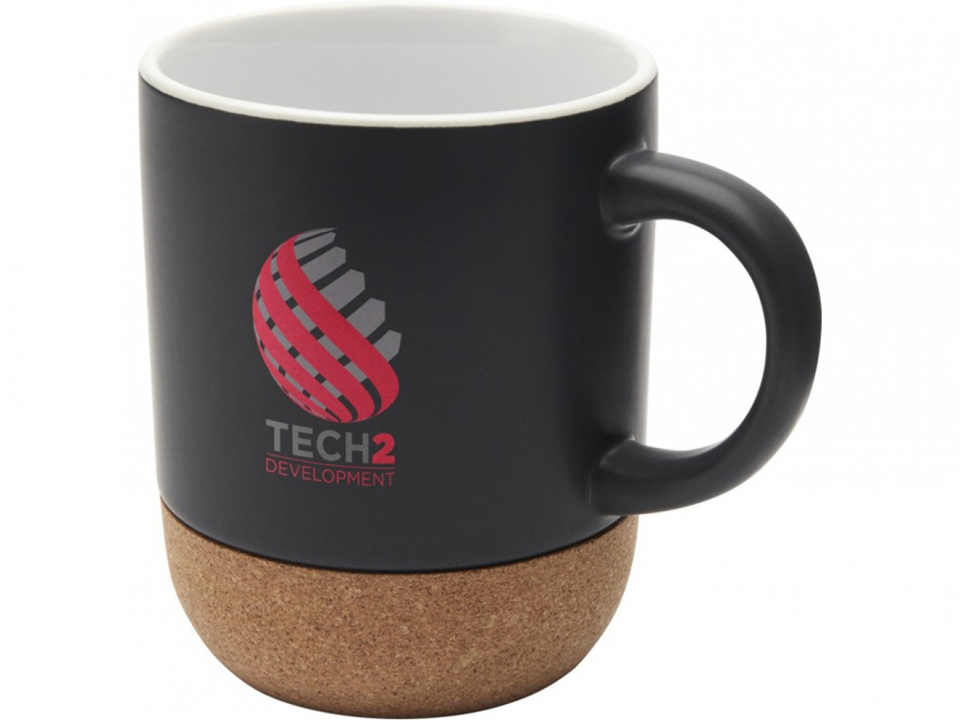 Керамическая кружка «Billie» с пробковым дном, матовая