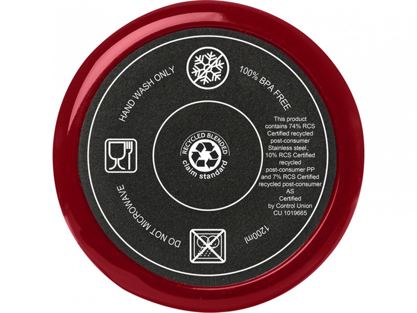 Термокружка «Melbourne», переработанная сталь, 1200 мл