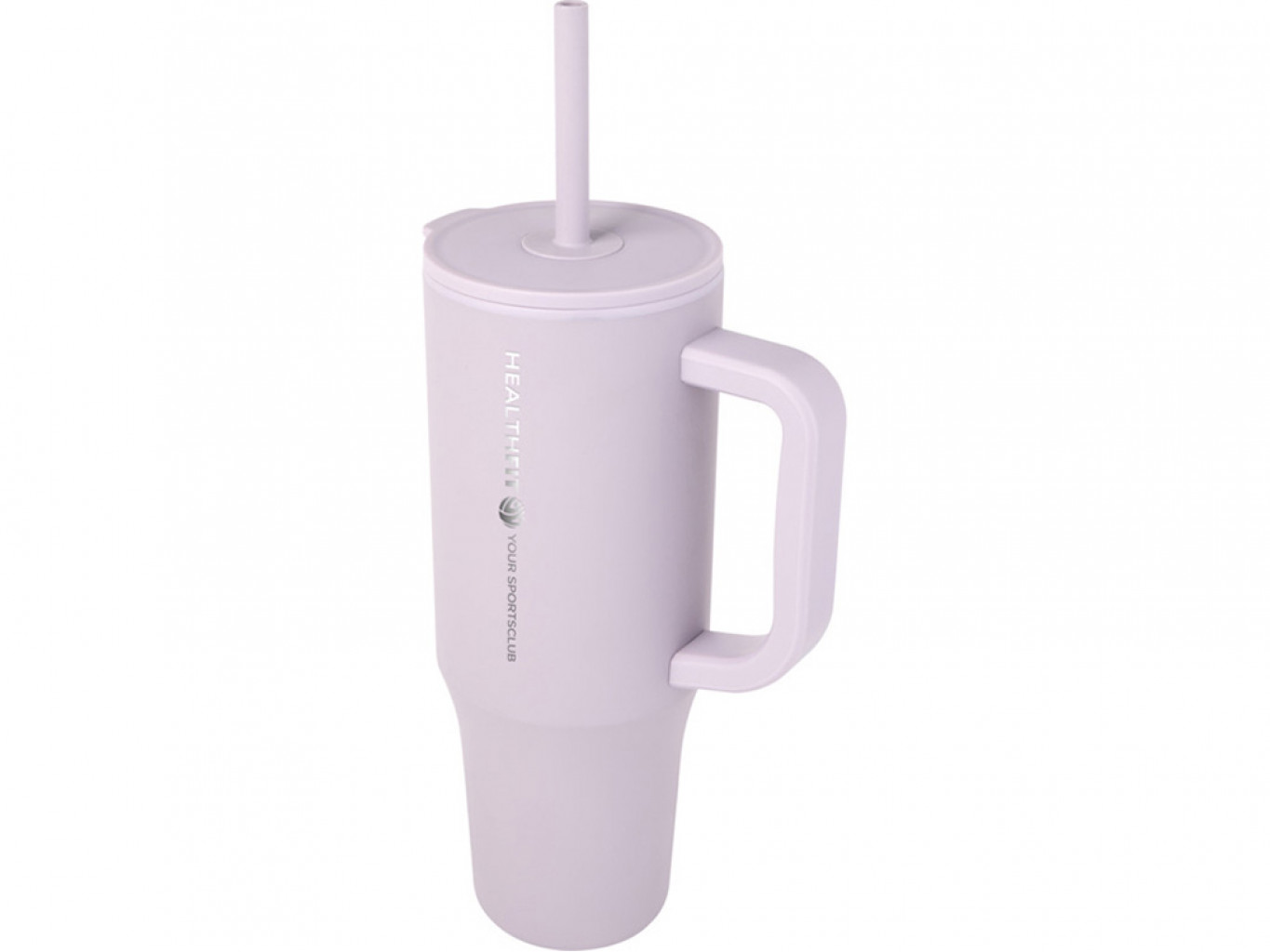 Герметичная термокружка «Brady» с силиконовой трубочкой, переработанная сталь, 900 мл