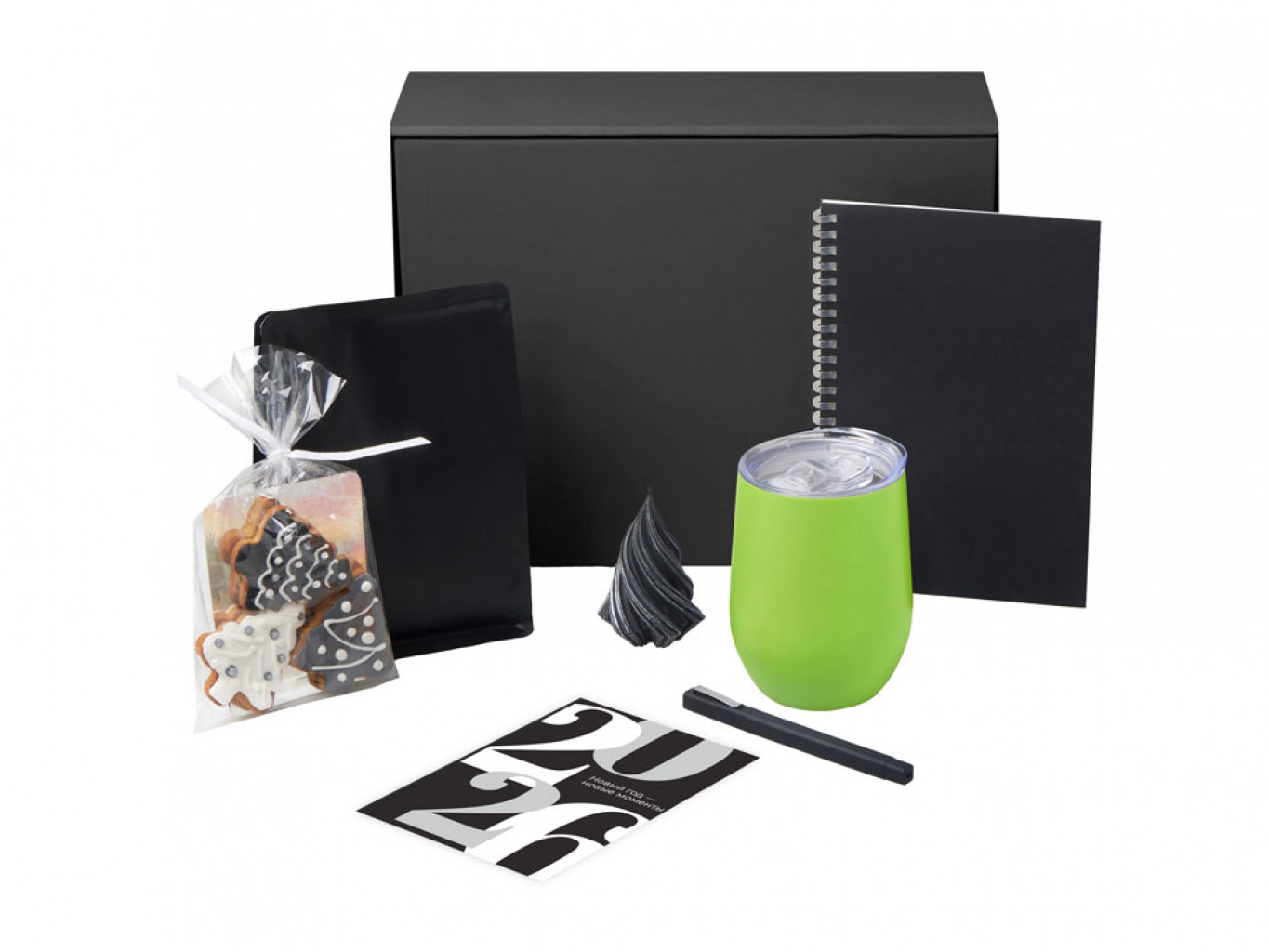 Подарочный набор «Re:Start» с термокружкой, кофе и блокнотом