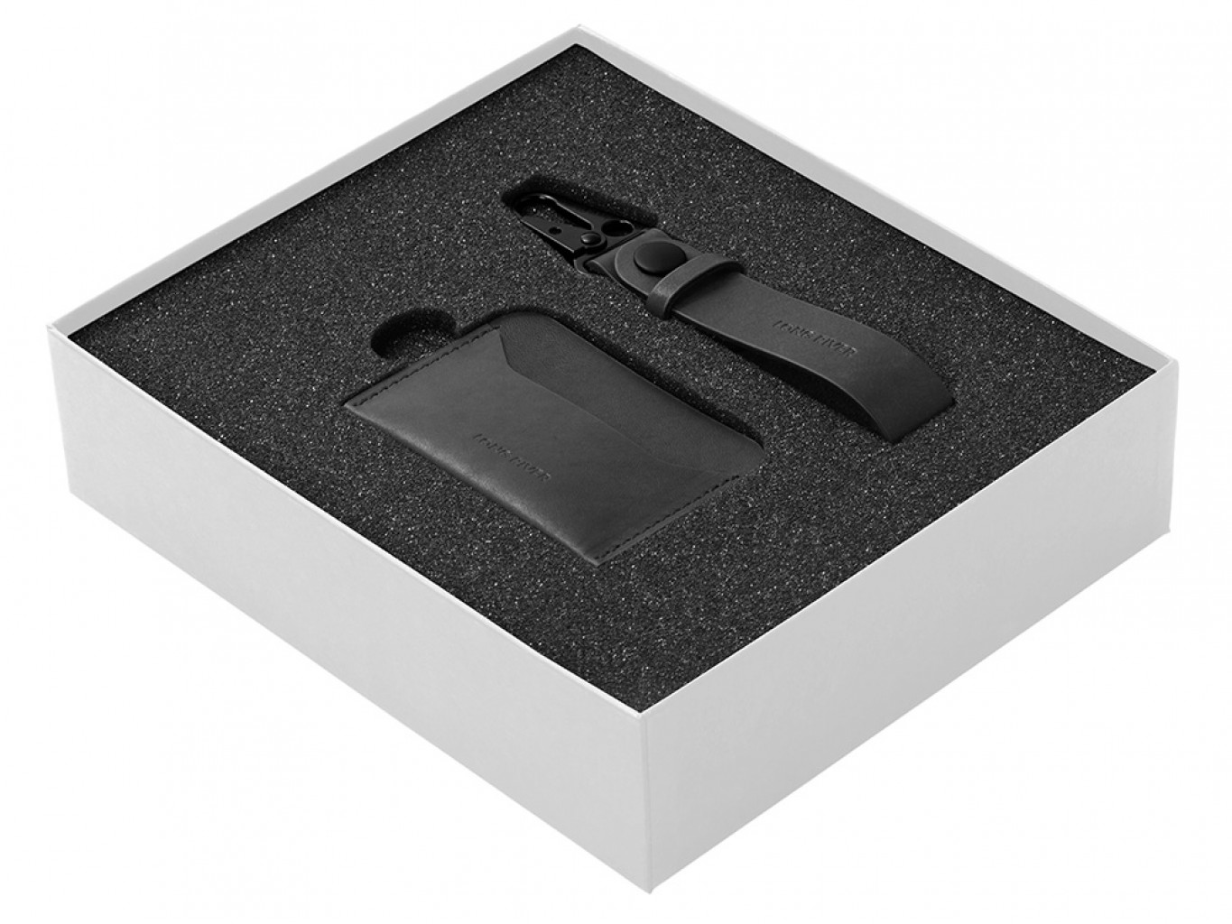 Подарочный набор Long River: картхолдер, ремешок для ключей Подарочный набор Long River: картхолдер, ремешок для ключей