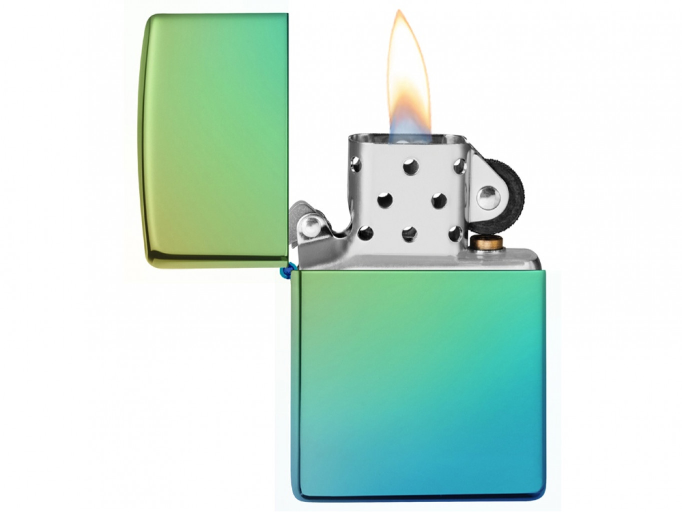 Зажигалка ZIPPO Classic с покрытием High Polish Teal