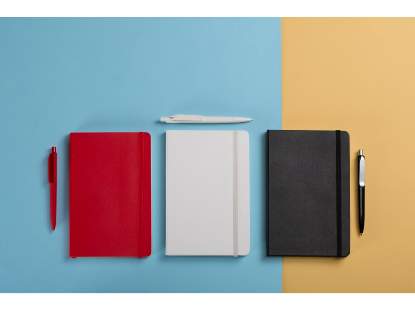 Подарочный набор Moleskine Indiana с блокнотом А5 Soft и ручкой