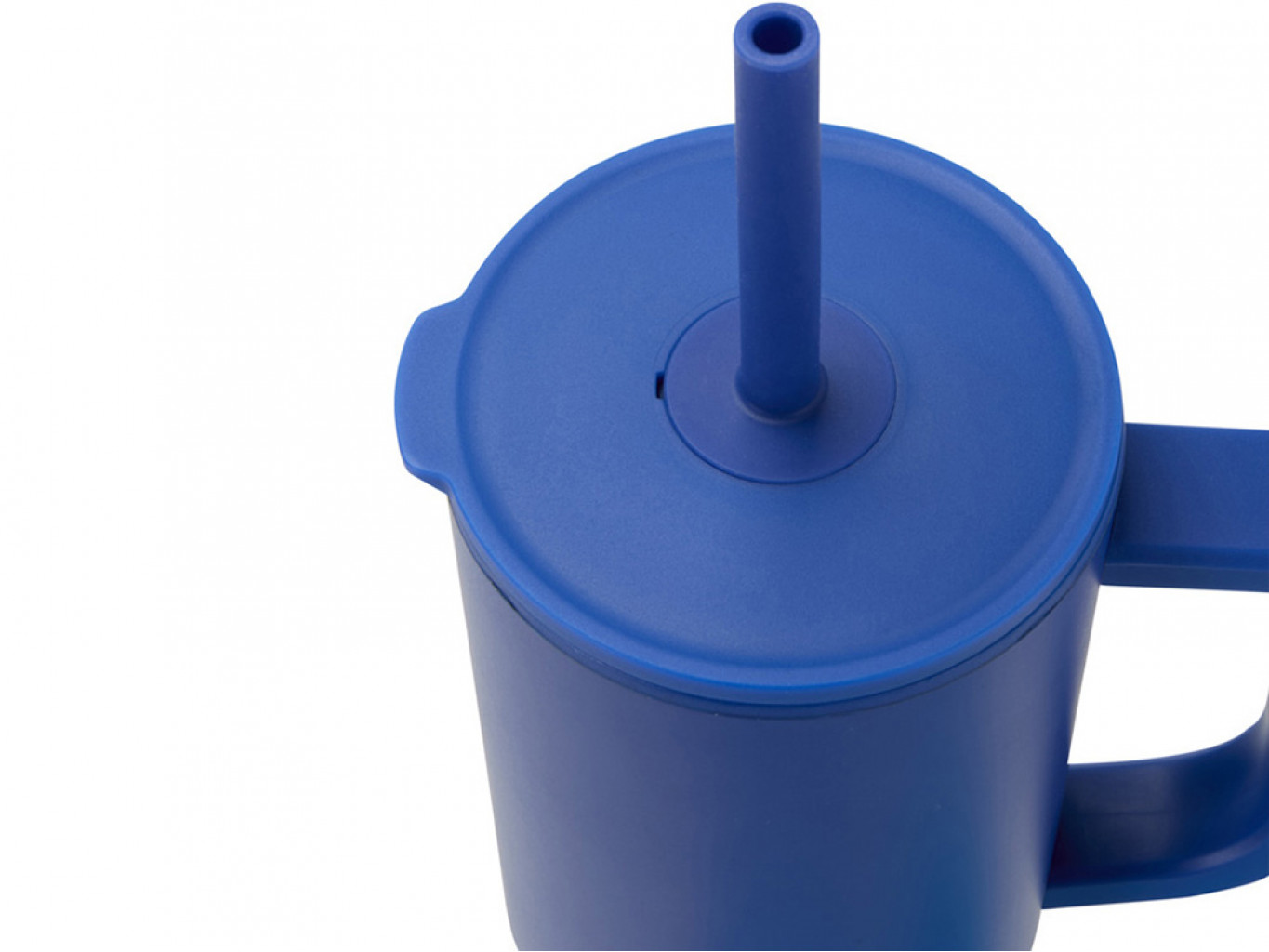 Герметичная термокружка «Brady» с силиконовой трубочкой, переработанная сталь, 900 мл