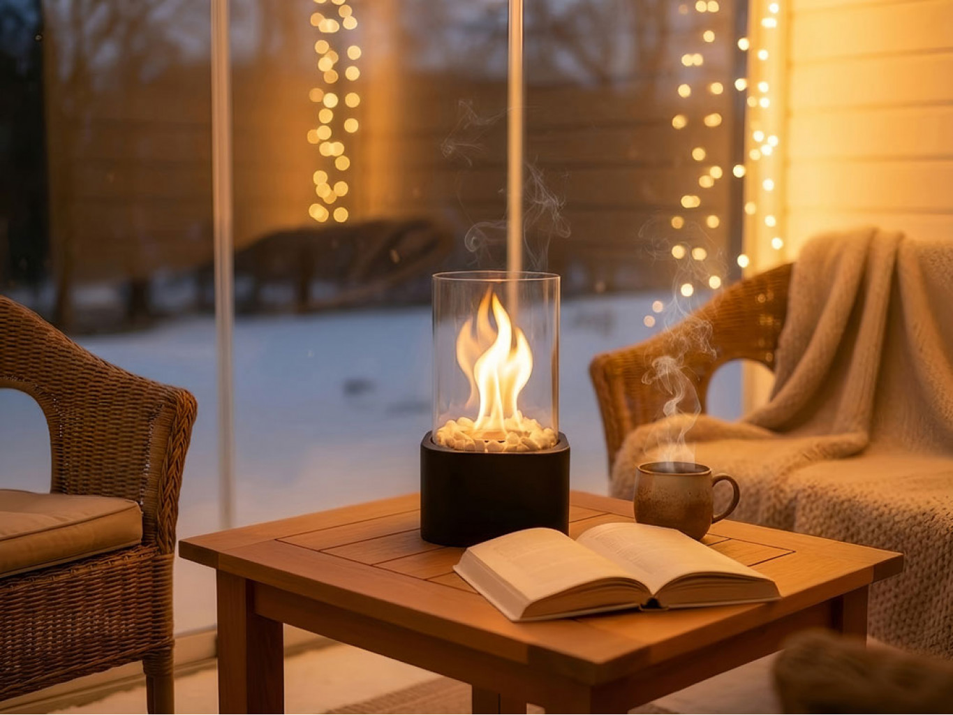 Биокамин квадратный «Hygge 3.0»