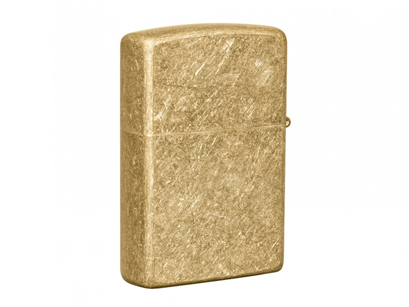 Зажигалка ZIPPO Classic с покрытием Tumbled Brass