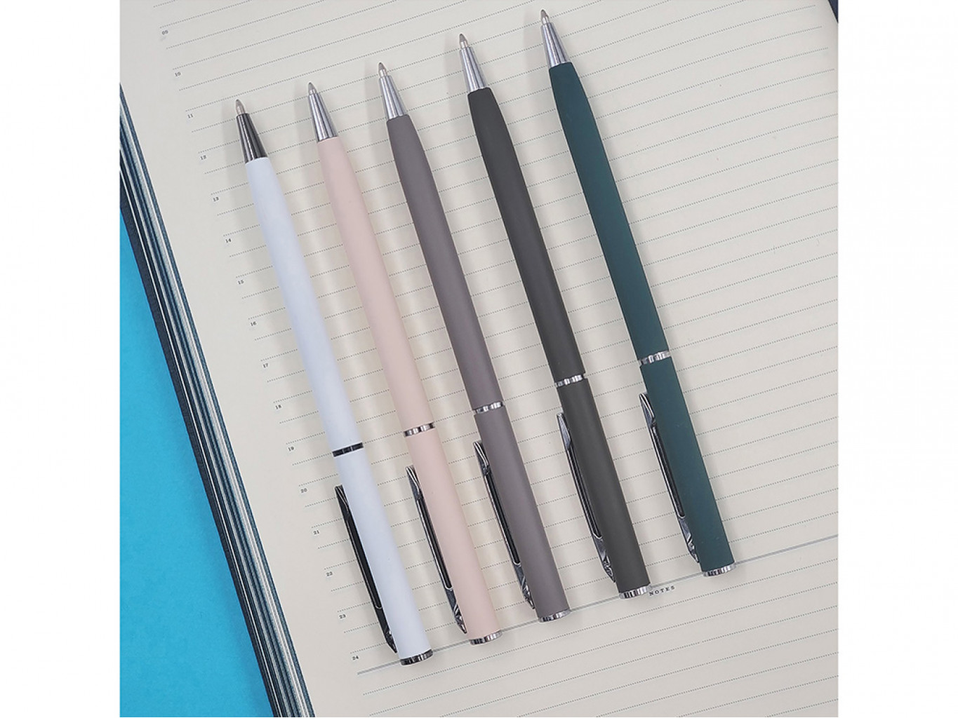 Ручка металлическая шариковая «Palermo», софт-тач