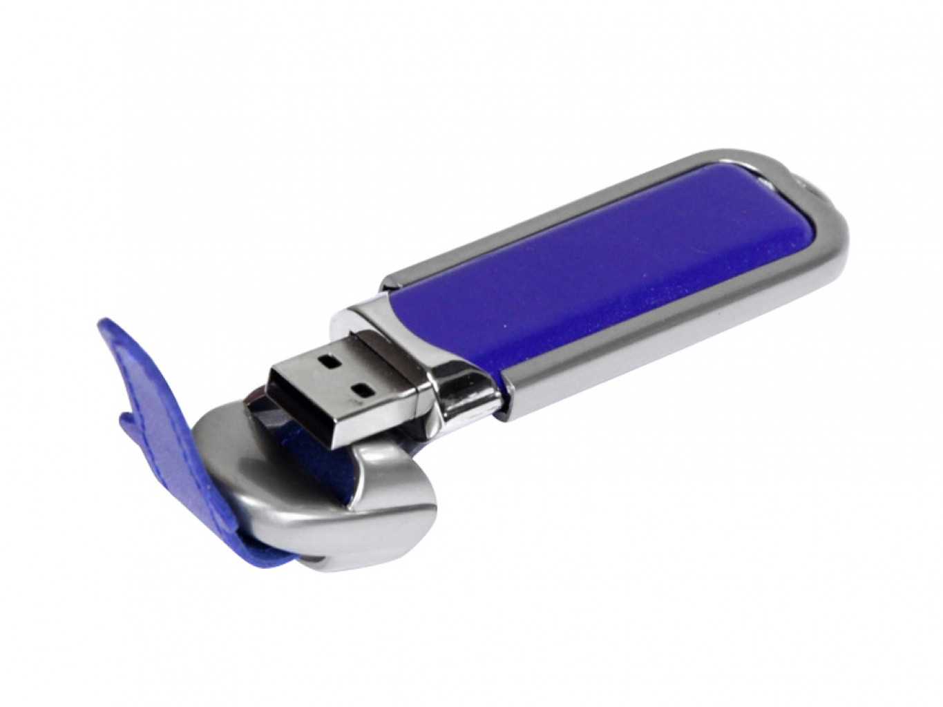 USB 2.0- флешка на 16 Гб с массивным классическим корпусом