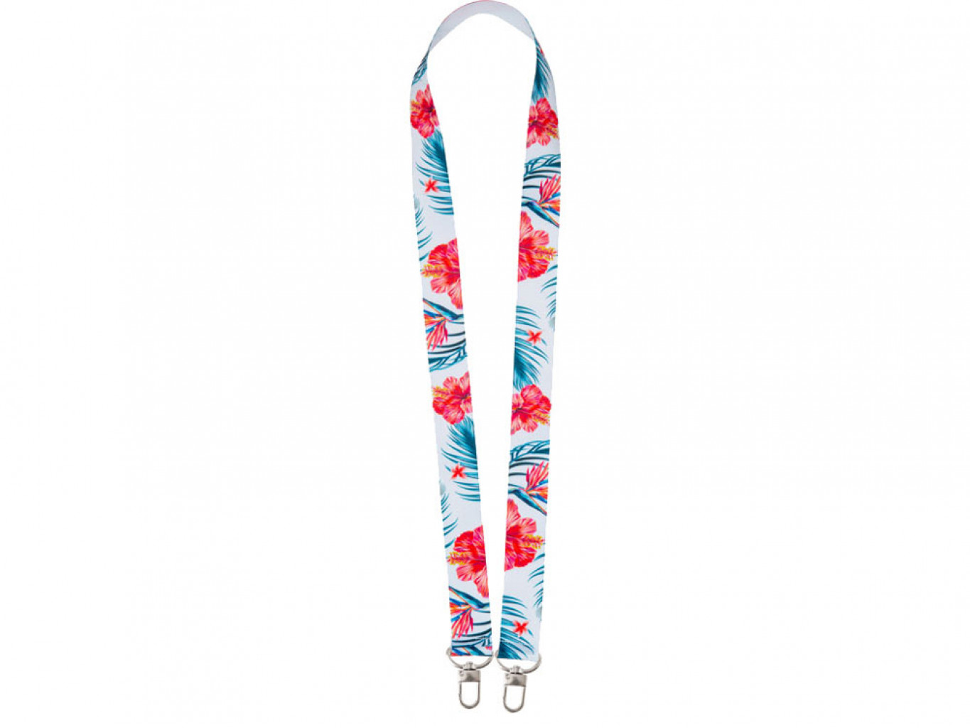 Ланъярд под сублимацию с 2-мя карабинами, 2,5 см