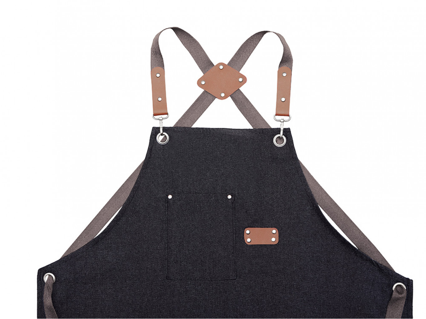 Джинсовый фартук с карманами «Fry»