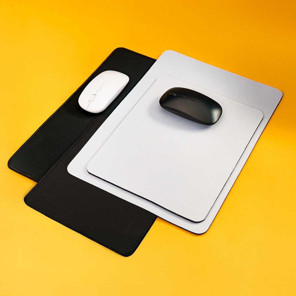 Коврик для мыши GLIDE M, 35*25*0,3см, прошитый край, черный