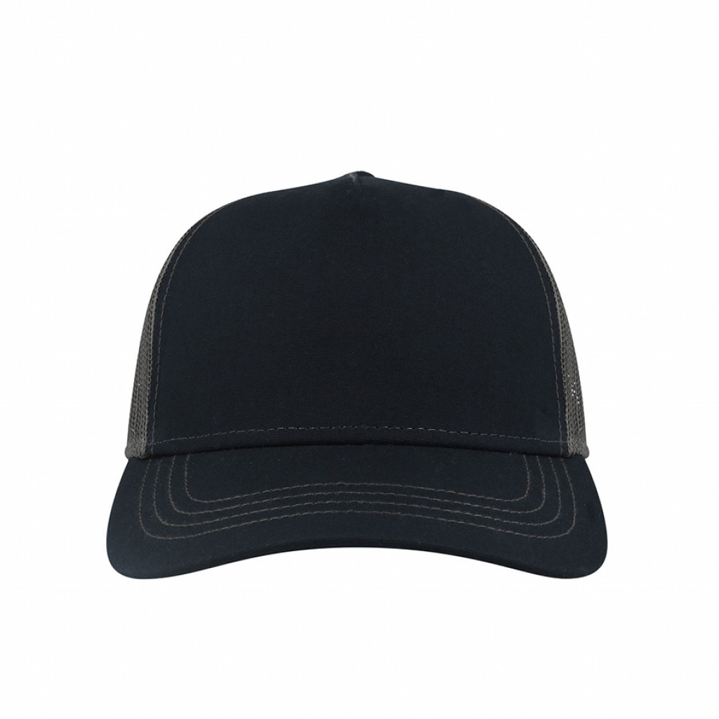 Бейсболка RAPPER CANVAS-S, 5 клиньев, пластиковая застёжка