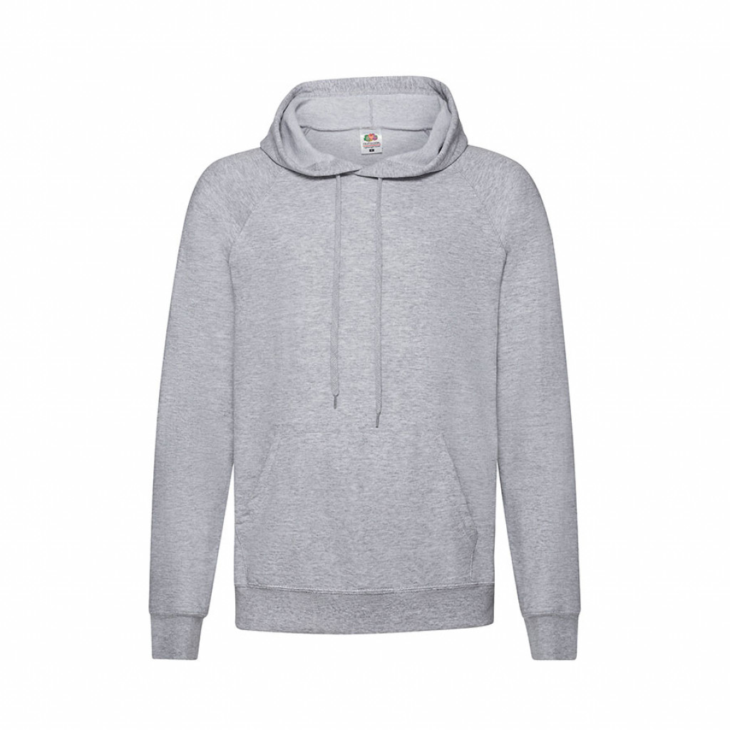 толстовка, худи, hoodieТолстовка без начеса LIGHTWEIGHT HOODED SWEAT 240