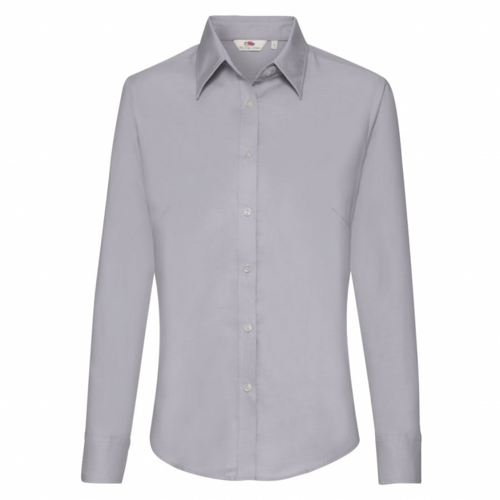 Рубашка женская LONG SLEEVE OXFORD SHIRT LADY-FIT 135 Рубашка женская LONG SLEEVE OXFORD SHIRT LADY-FIT 135