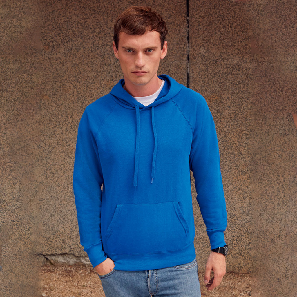 Толстовка без начеса LIGHTWEIGHT HOODED SWEAT 240