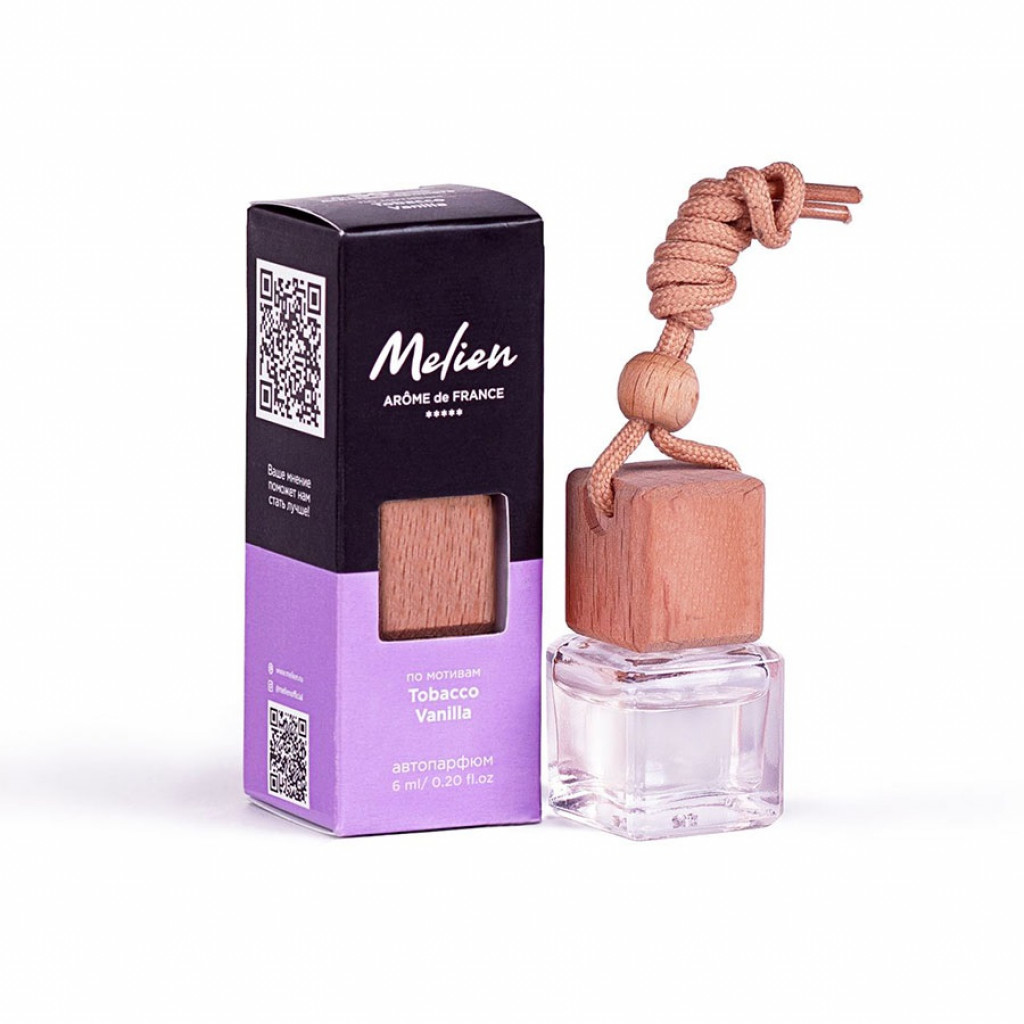 Парфюм MELIEN для автомобиля и интерьера по мотивам Tobacco Vanilla