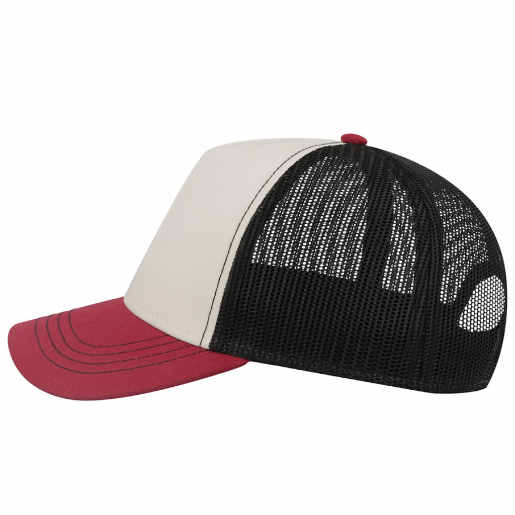 Бейсболка RAPPER CANVAS-S, 5 клиньев, пластиковая застёжка