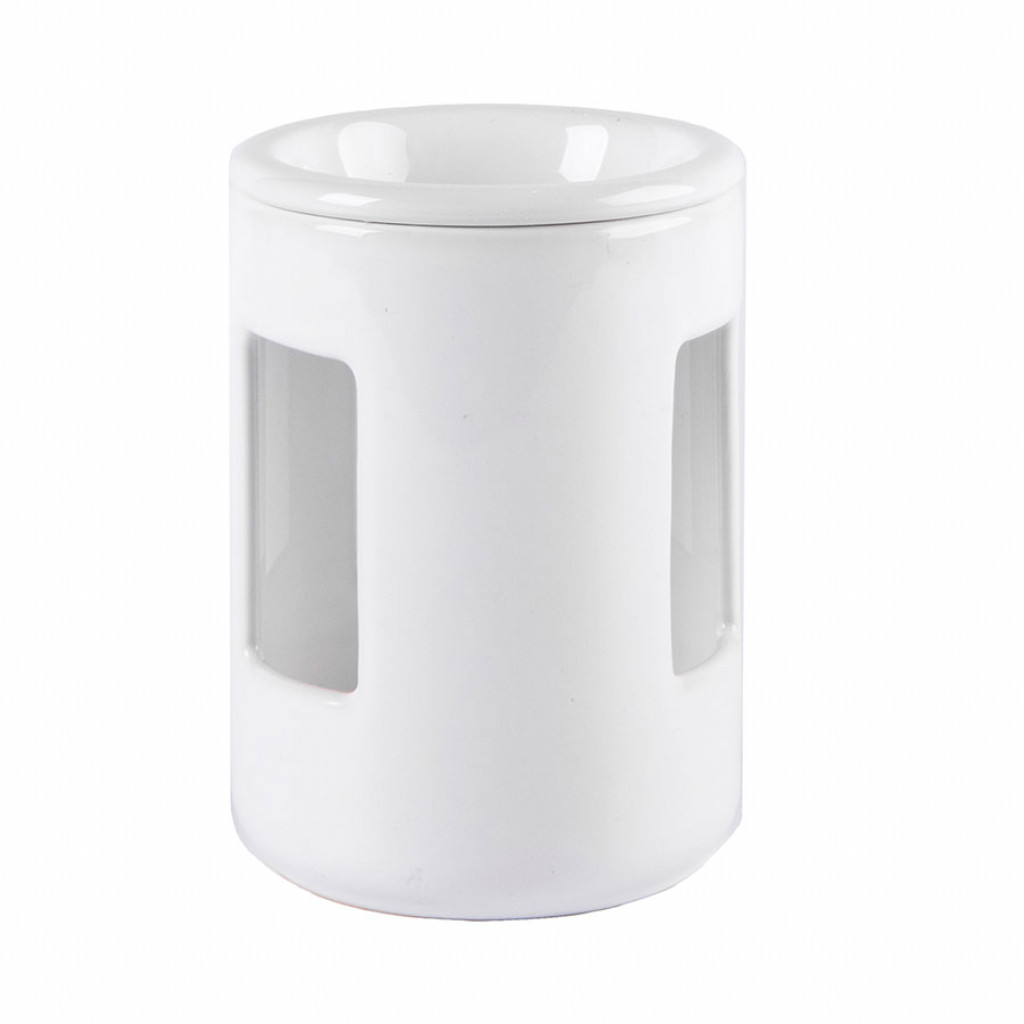 Аромалампа SCENT, белый, 12,5х8,5см, керамика=