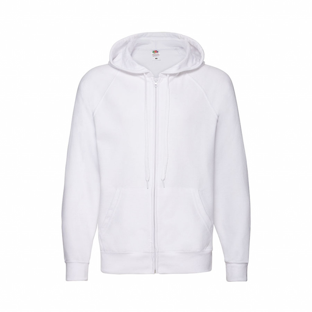 Толстовка без начеса LIGHTWEIGHT HOODED SWEAT JACKET 240 Толстовка без начеса LIGHTWEIGHT HOODED SWEAT JACKET 240