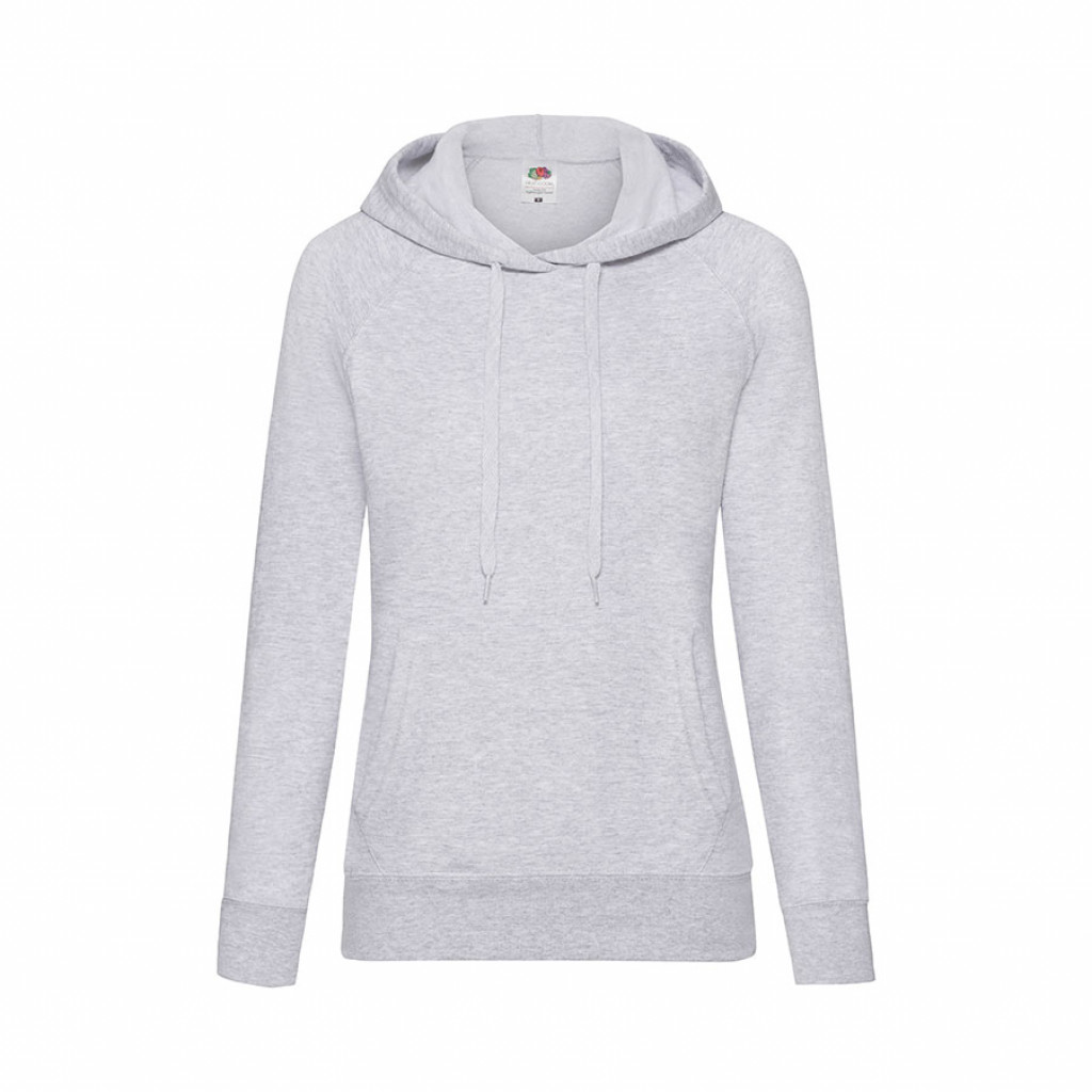 Толстовка женская без начеса LIGHTWEIGH HOODED SWEAT 240